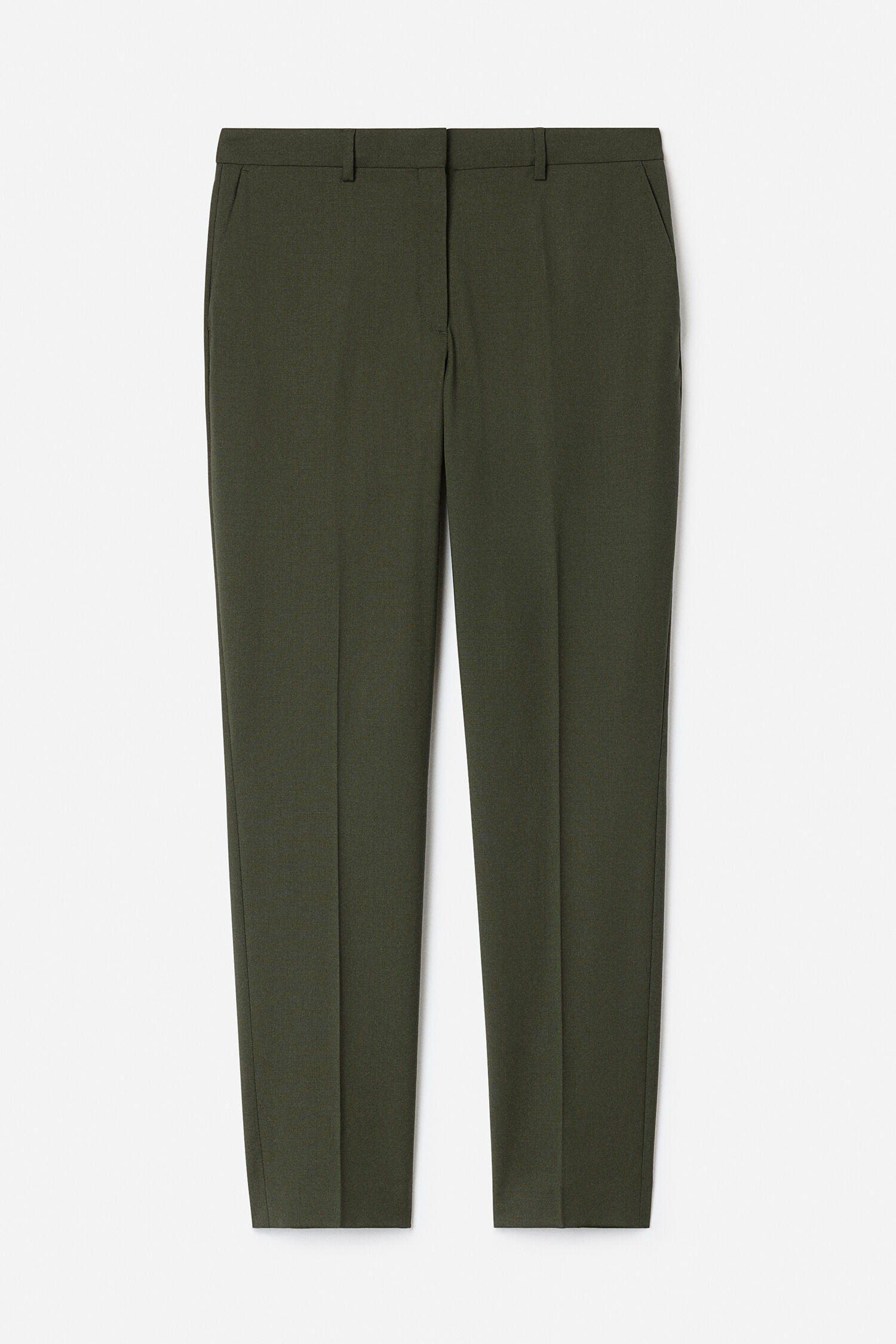 Emma Cropped Cool Wool Trouser