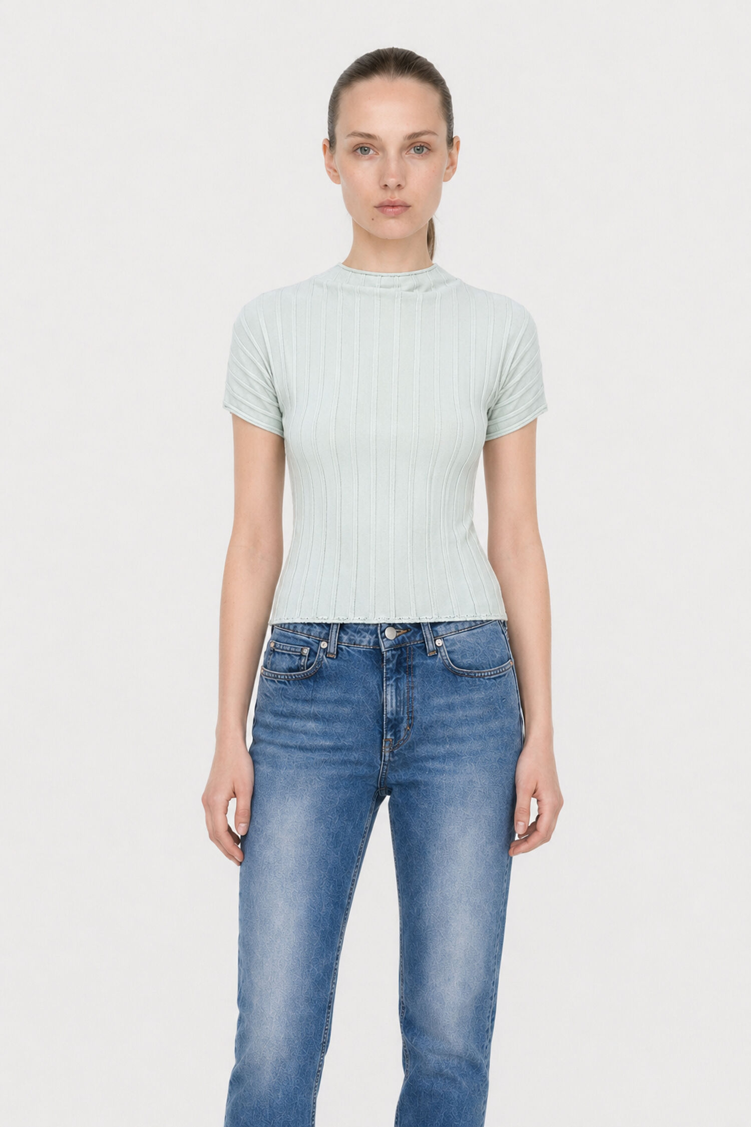 Mock Neck Top