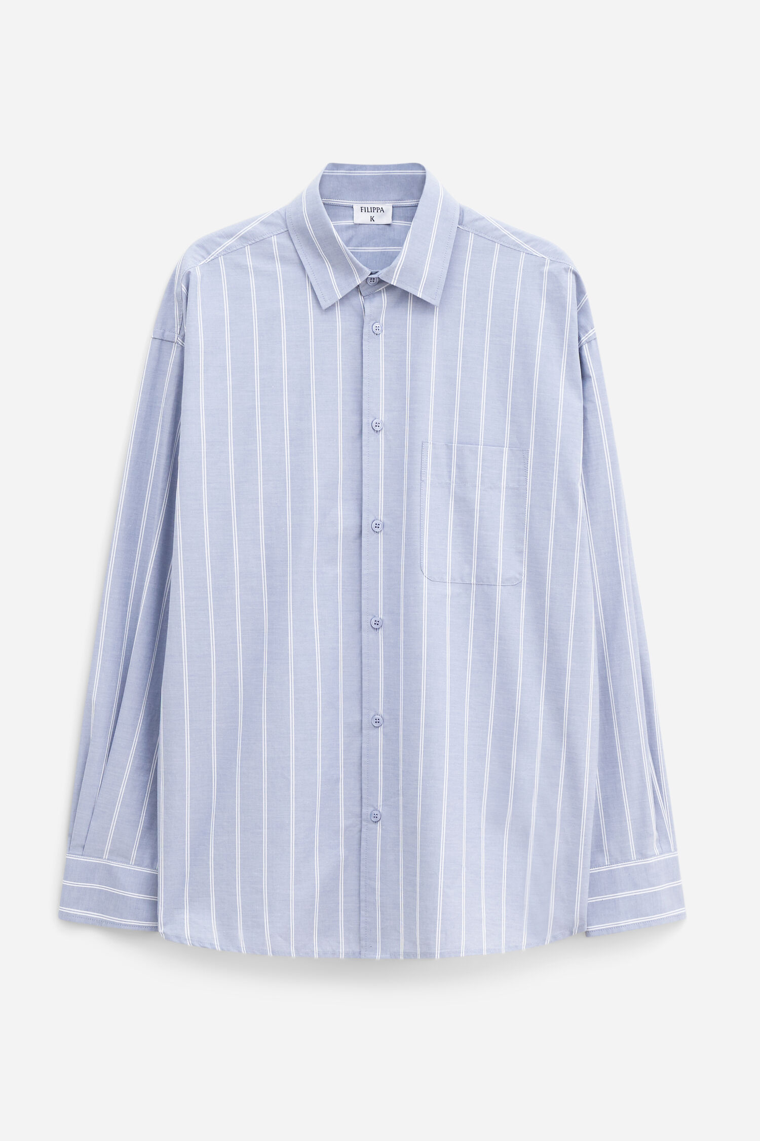 Striped Cotton Poplin Shirt