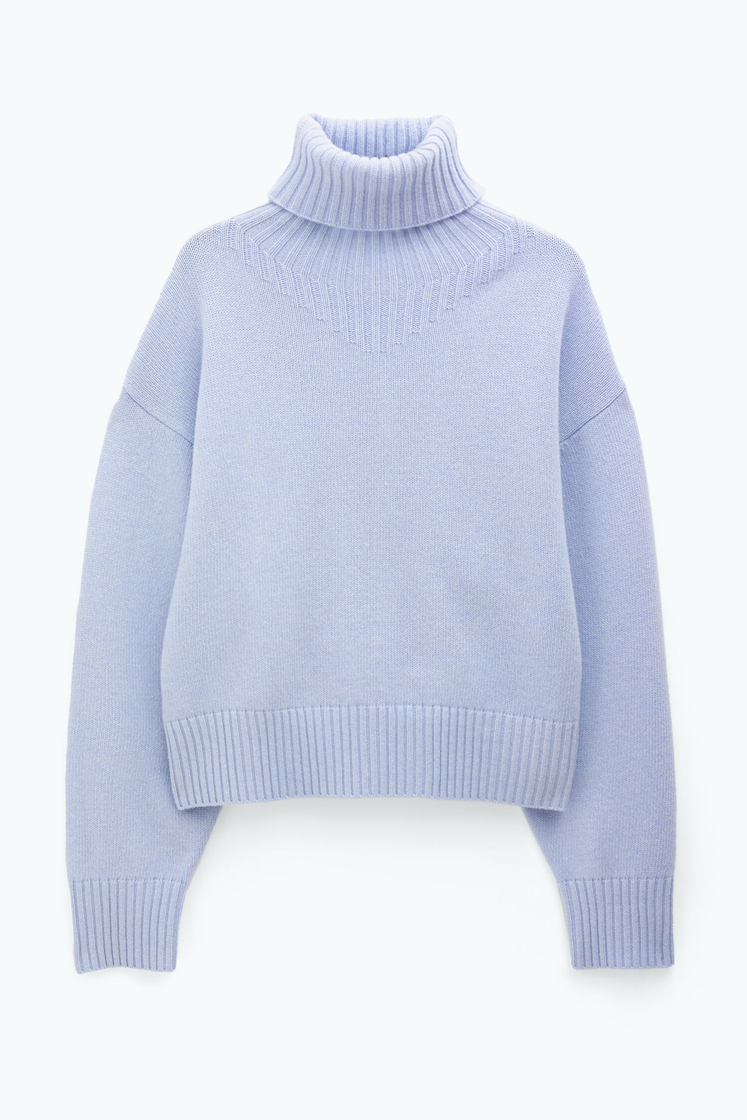Light blue turtleneck sweater clearance