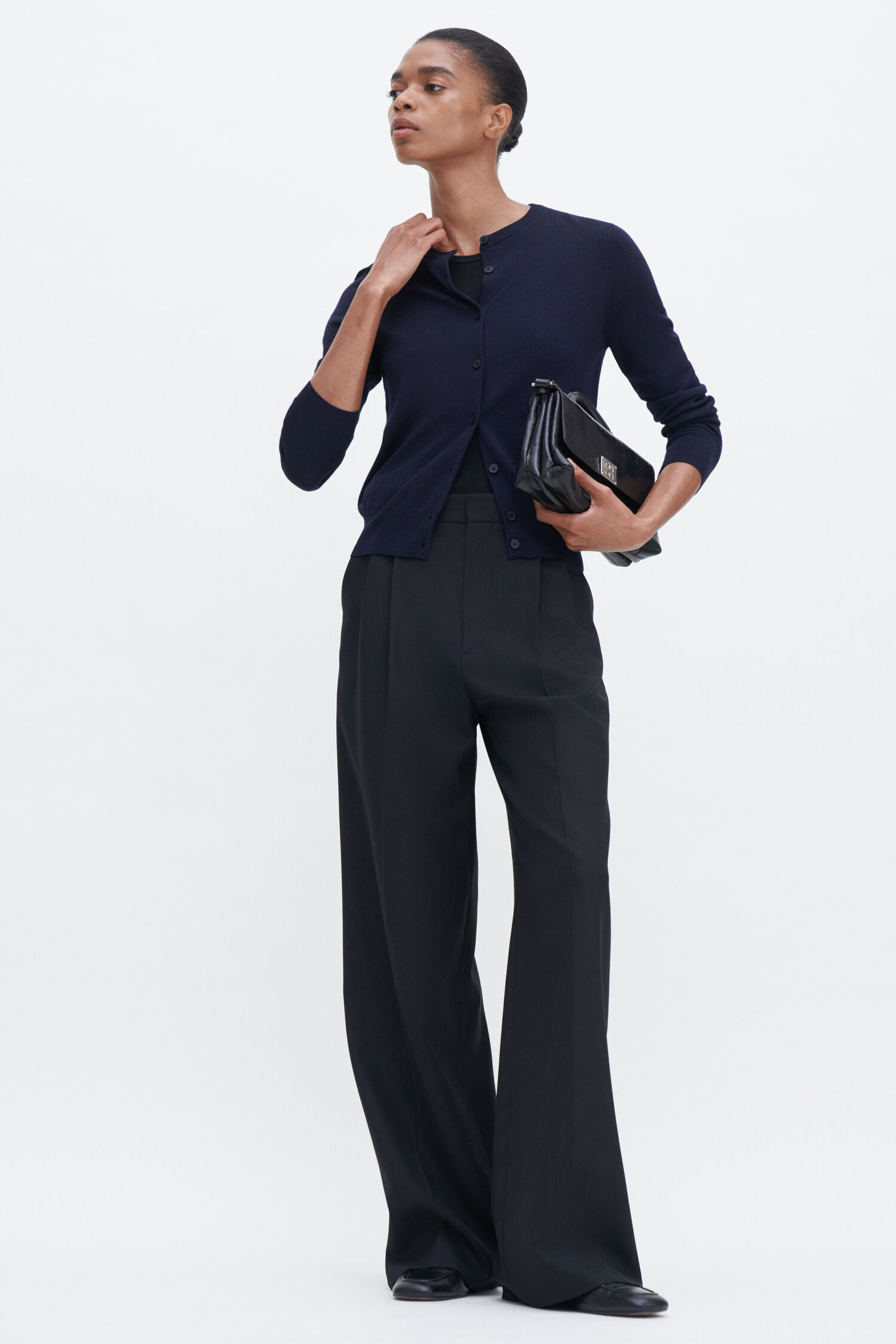 Merino Short Cardigan