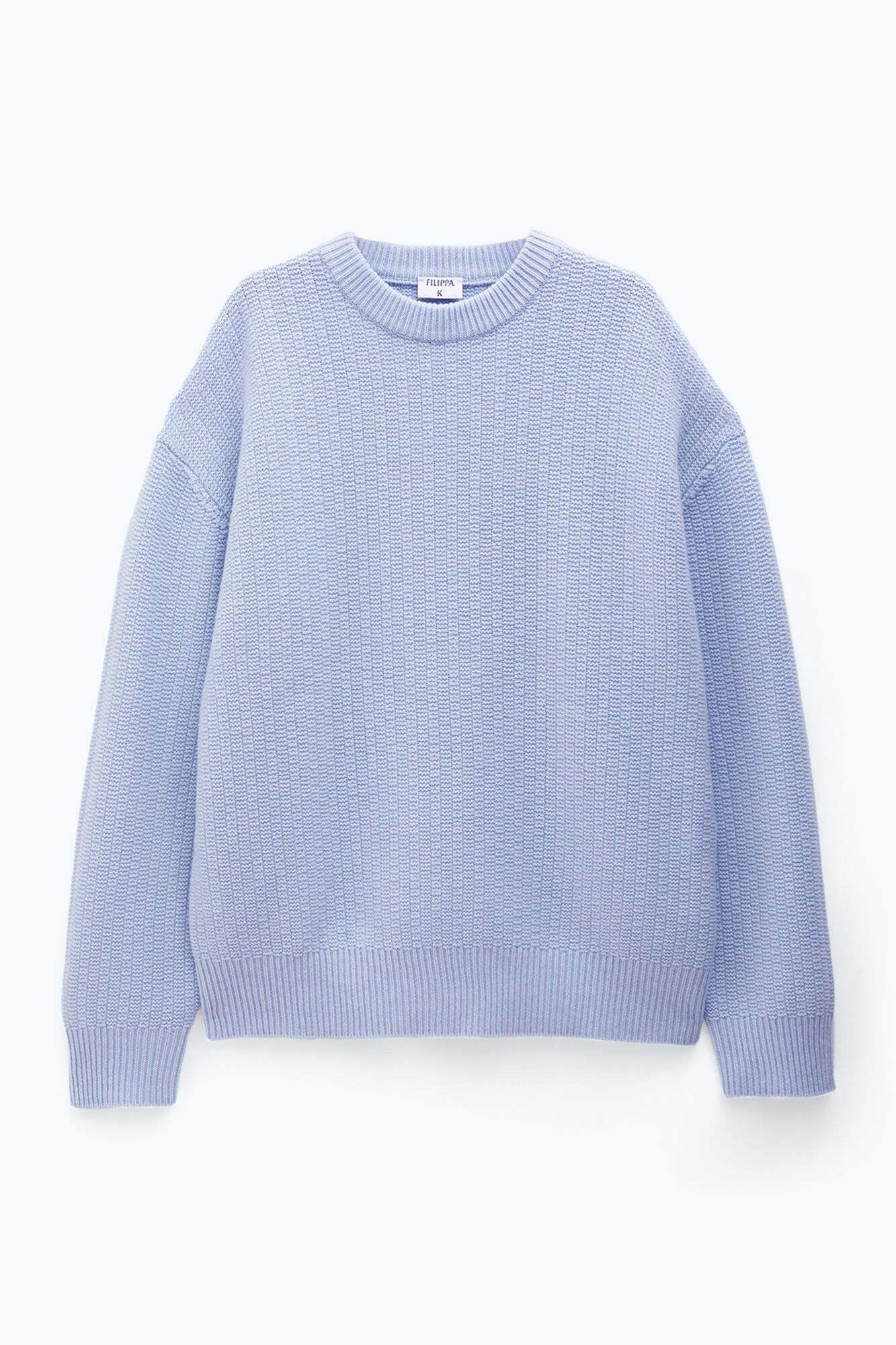 COS Relaxed-fit Knitted Sweater in Blue