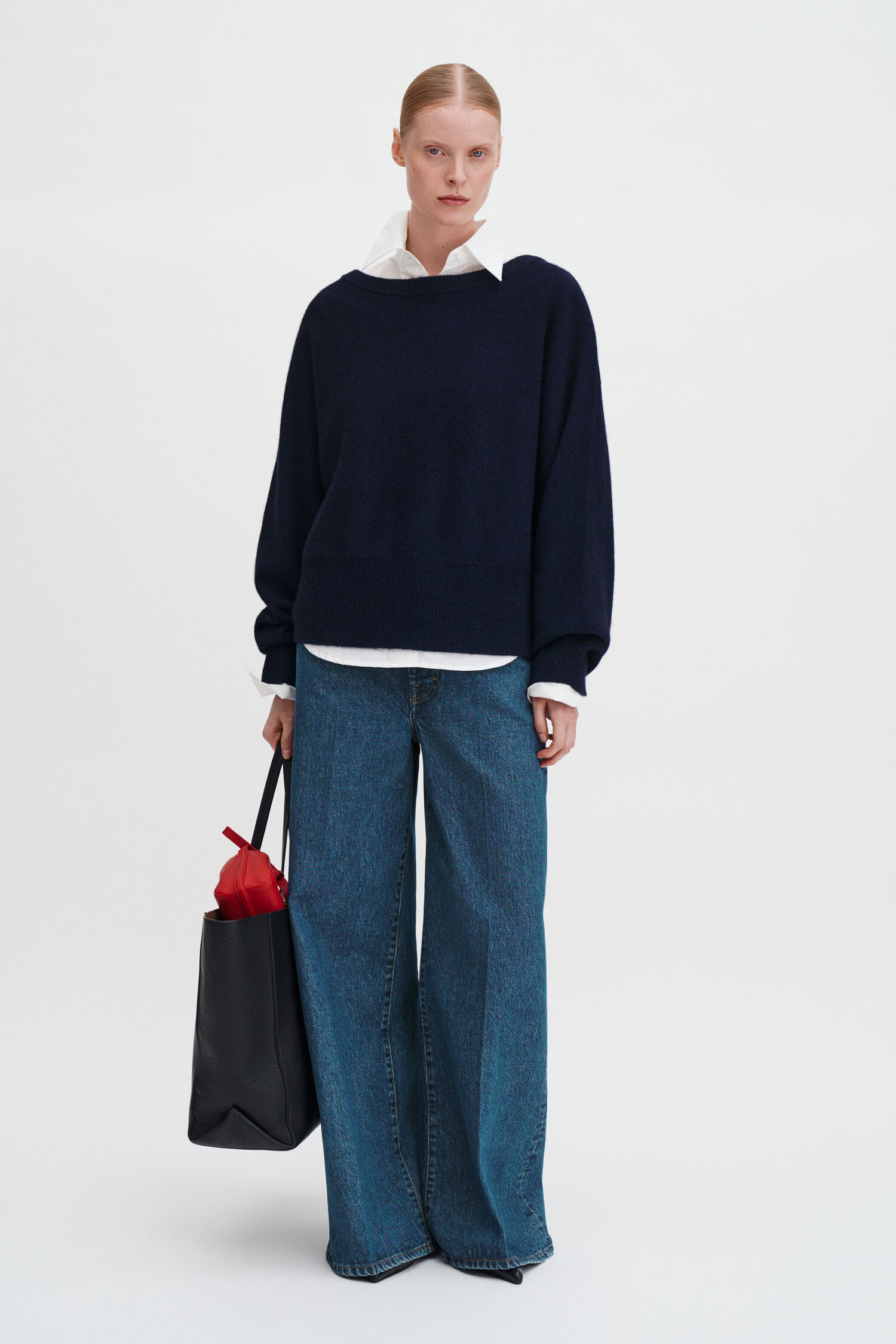 Wool Yak Boatneck Sweater