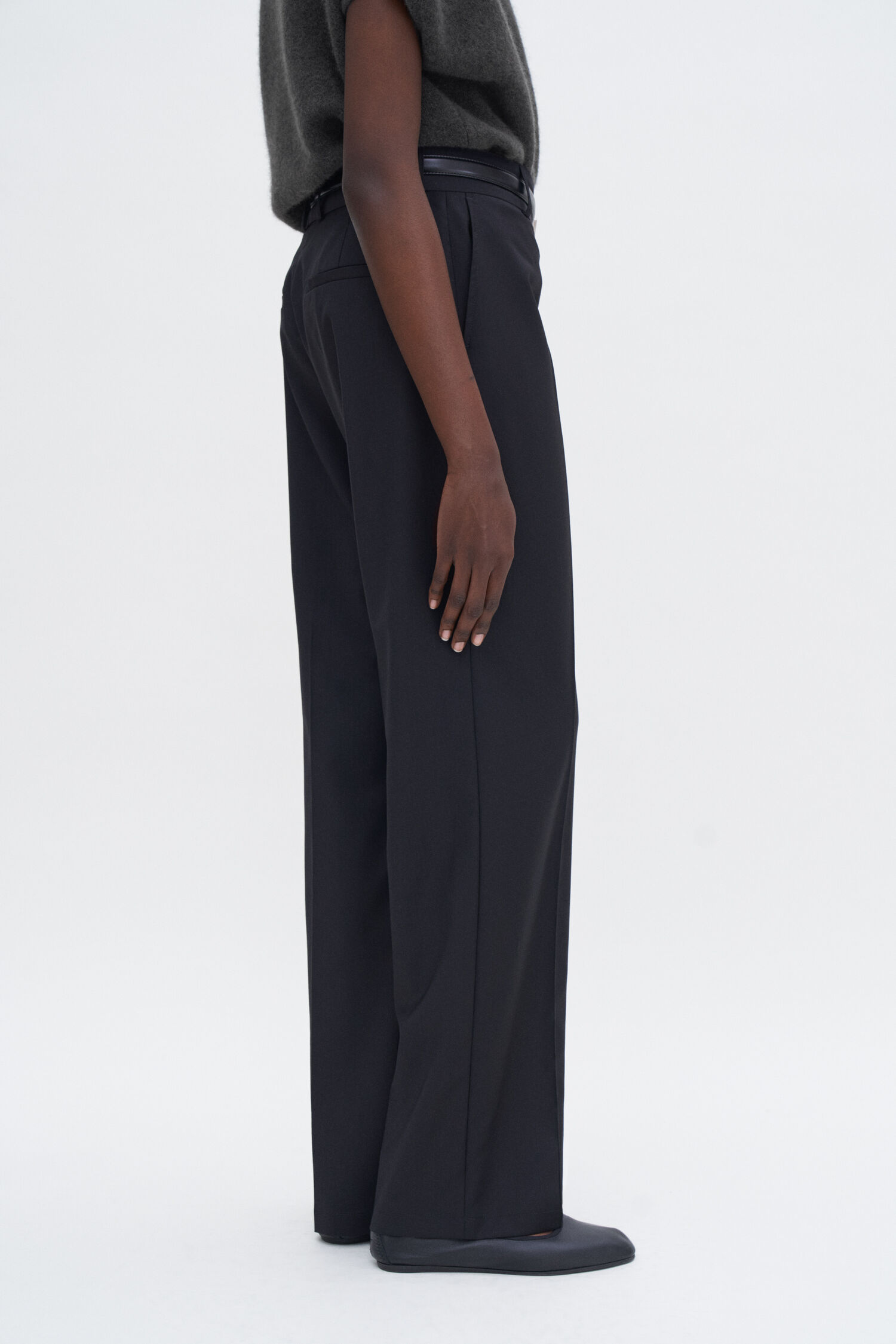 Tailored Wool Trousers