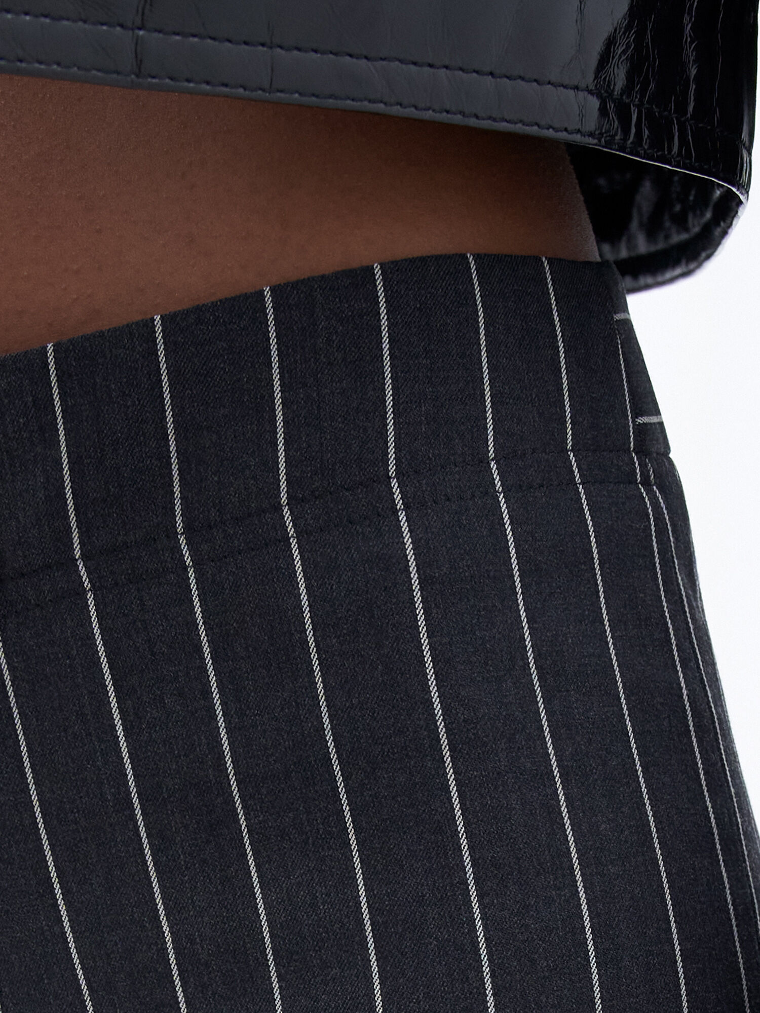 Slim Pinstripe Trousers