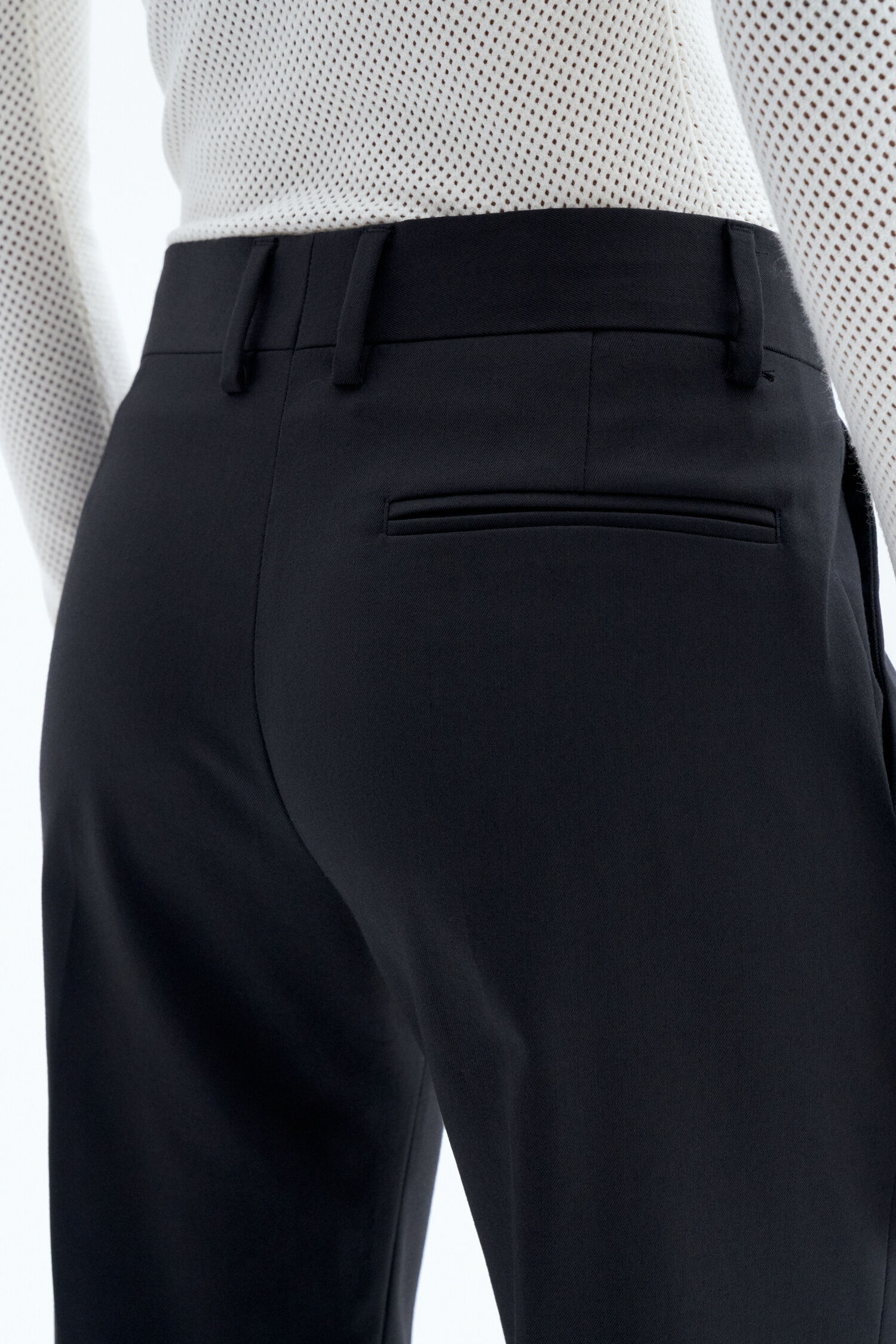 Mens black bootcut dress on sale pants