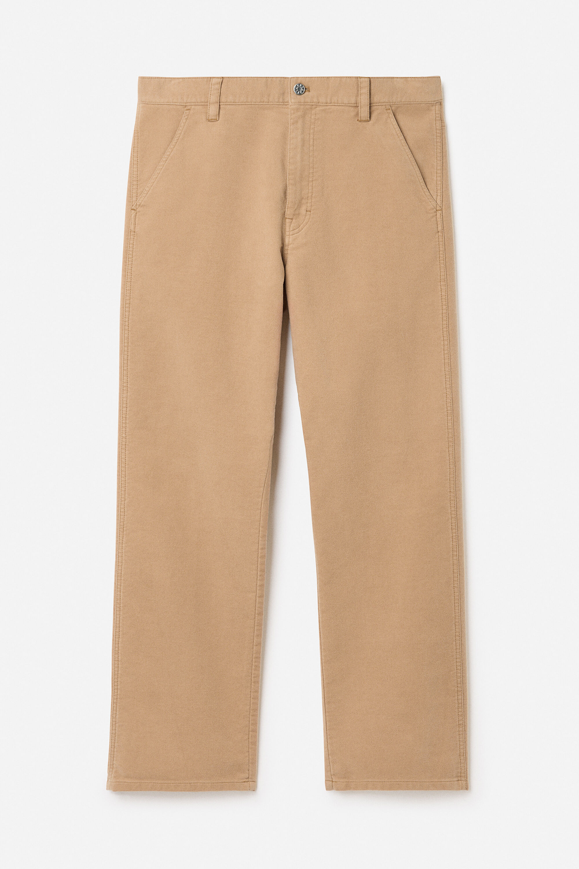 Moleskin Carpenter Trousers - Dark Camel | FILIPPA K