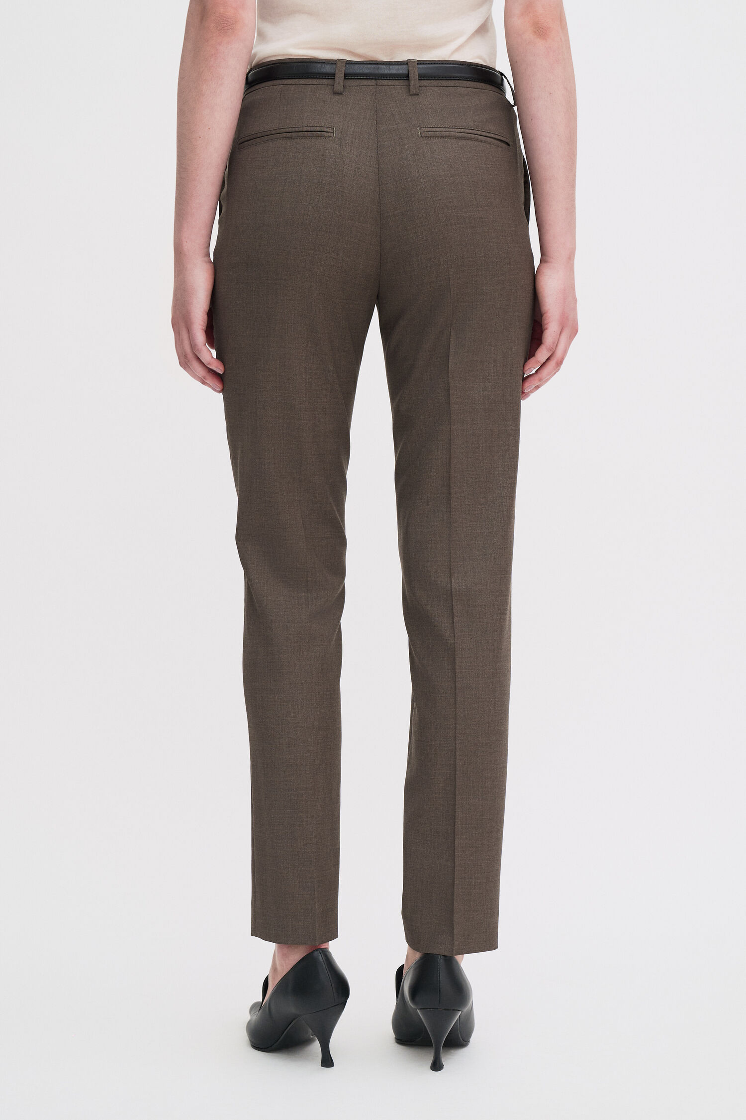 Emma Cropped Cool Wool Trouser