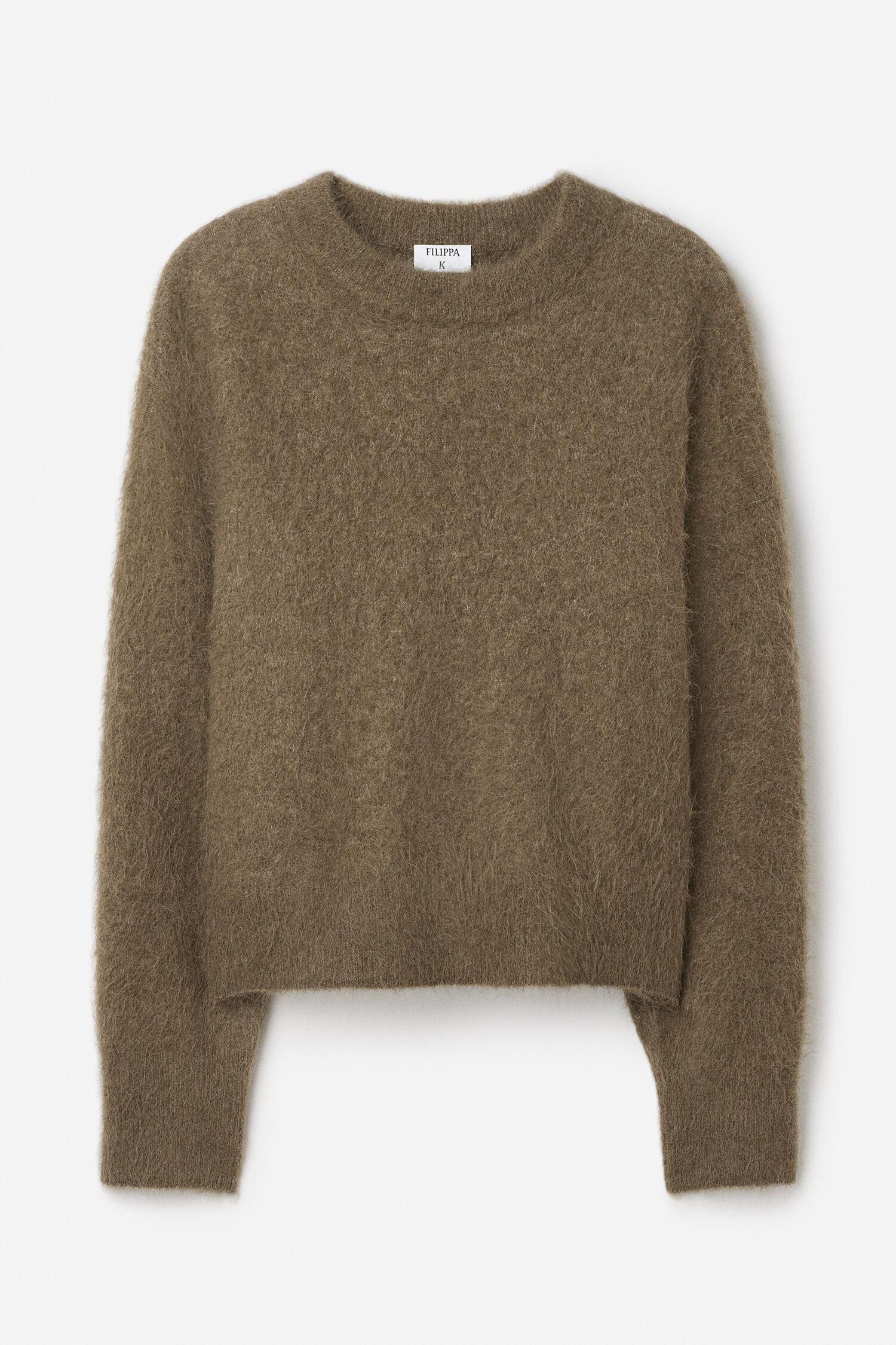 Fluffy Sweater - Olive Green | FILIPPA K