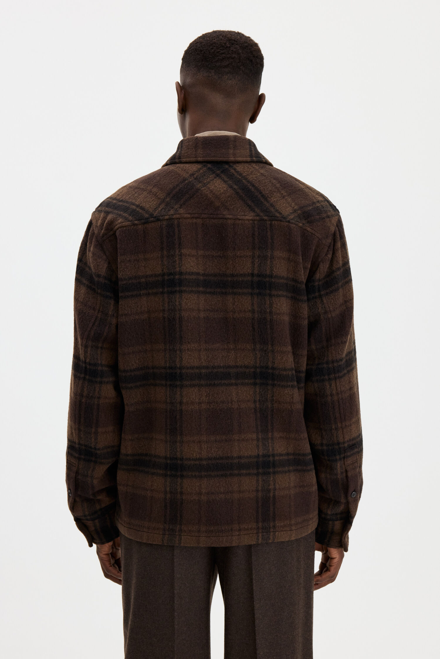 Check Wool Liner Jacket