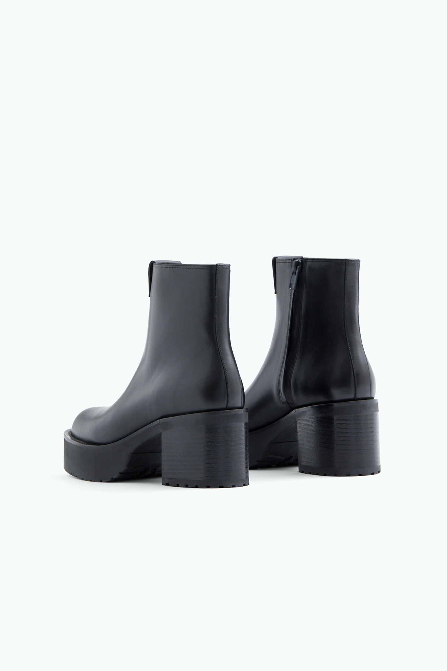 Bottine discount bout rond