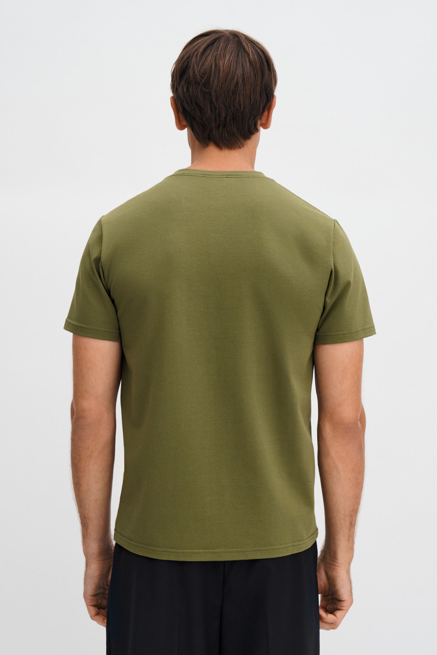 Stretch Cotton Tee