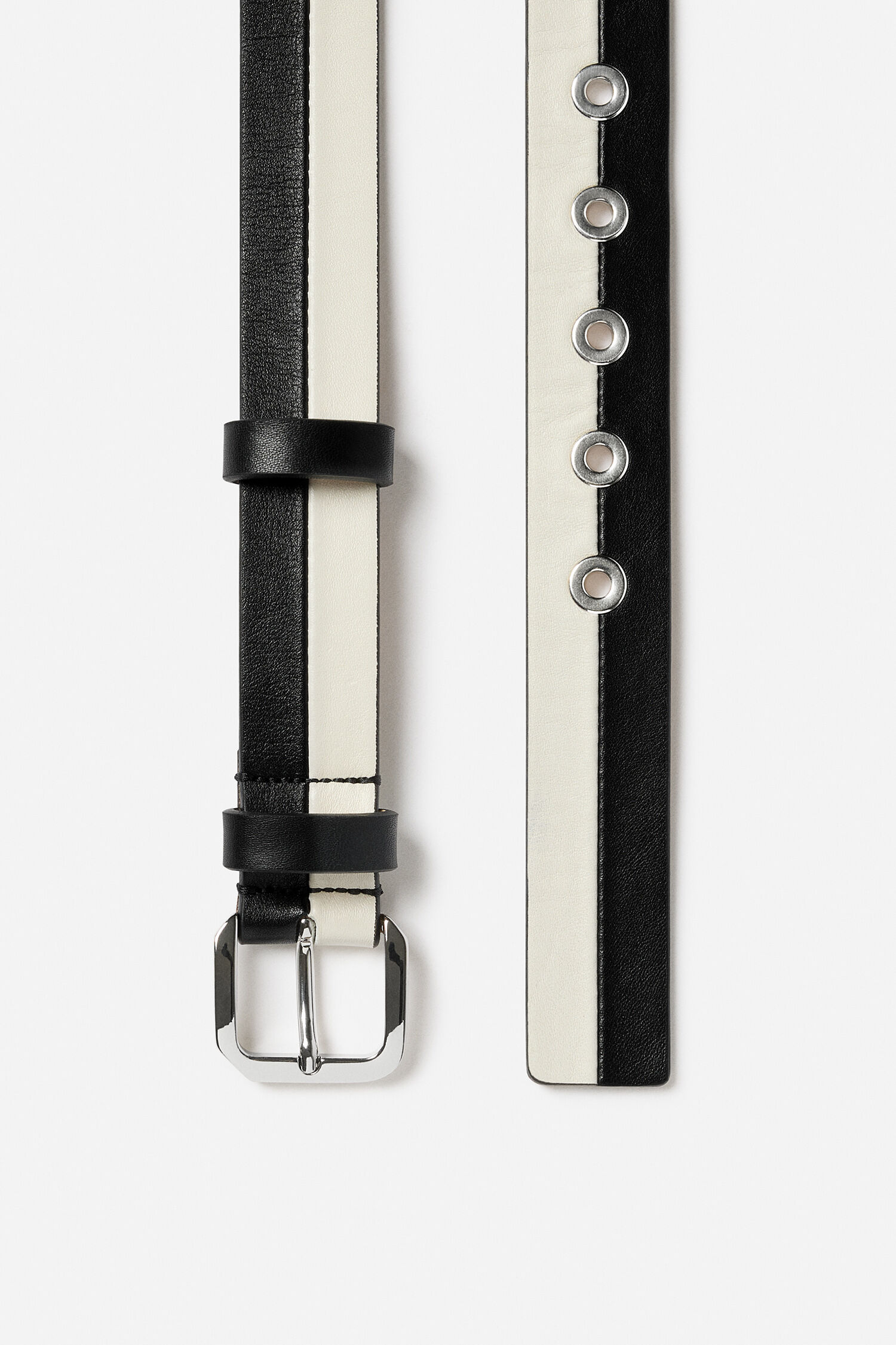 Split Tone Leather Belt