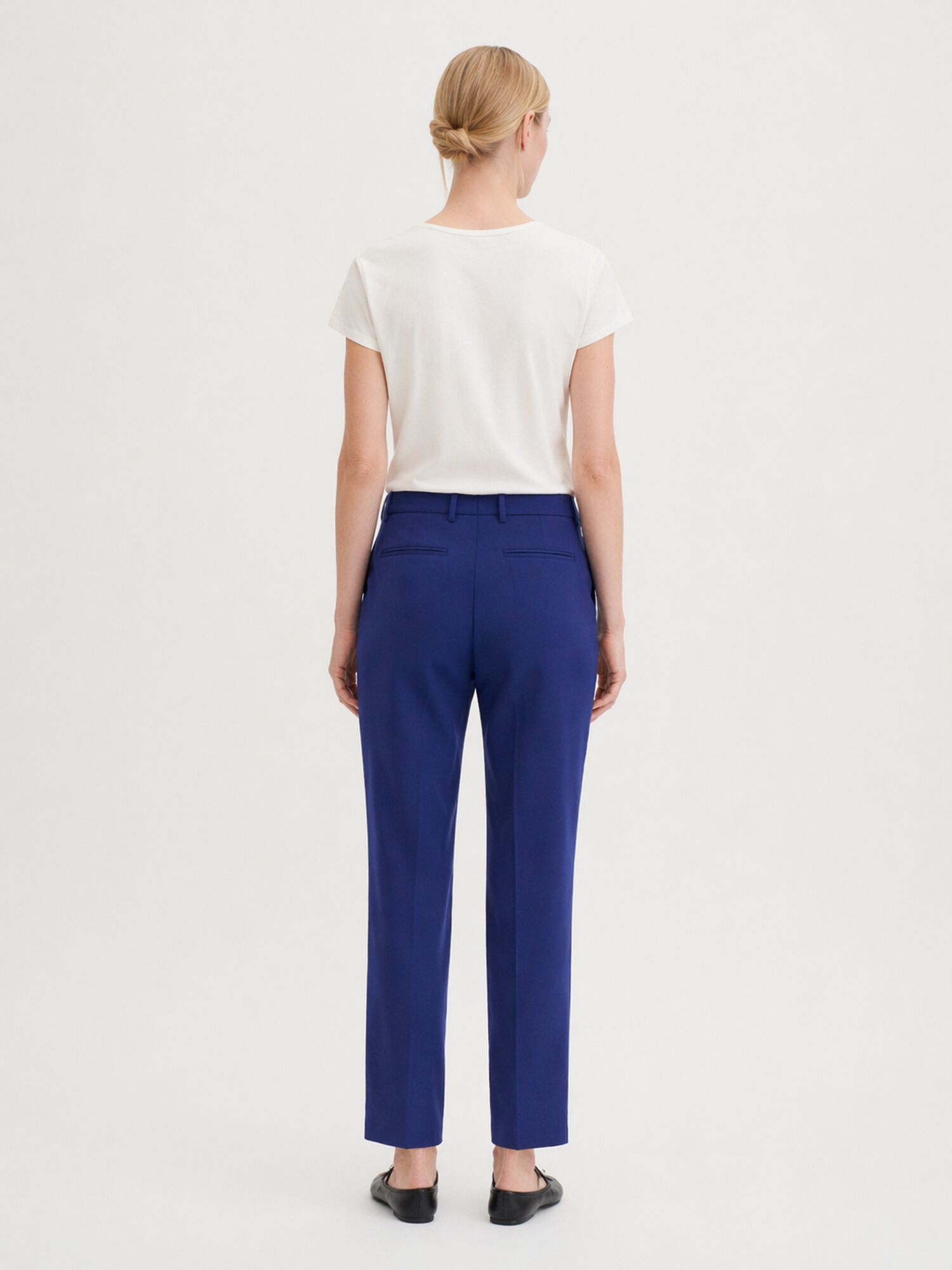 Emma Cropped Cool Wool Trousers