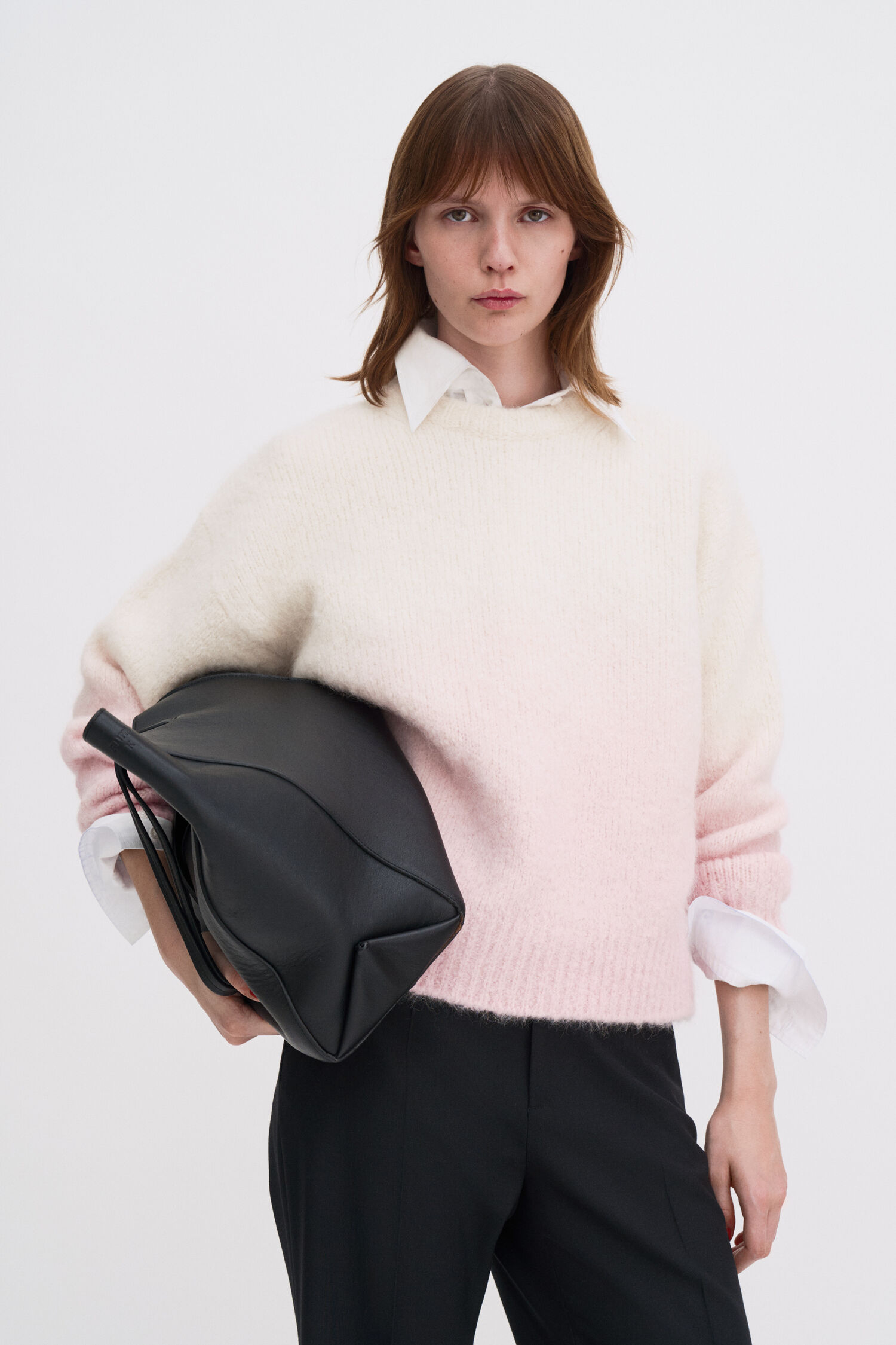 Dip Dye Alpaca Sweater