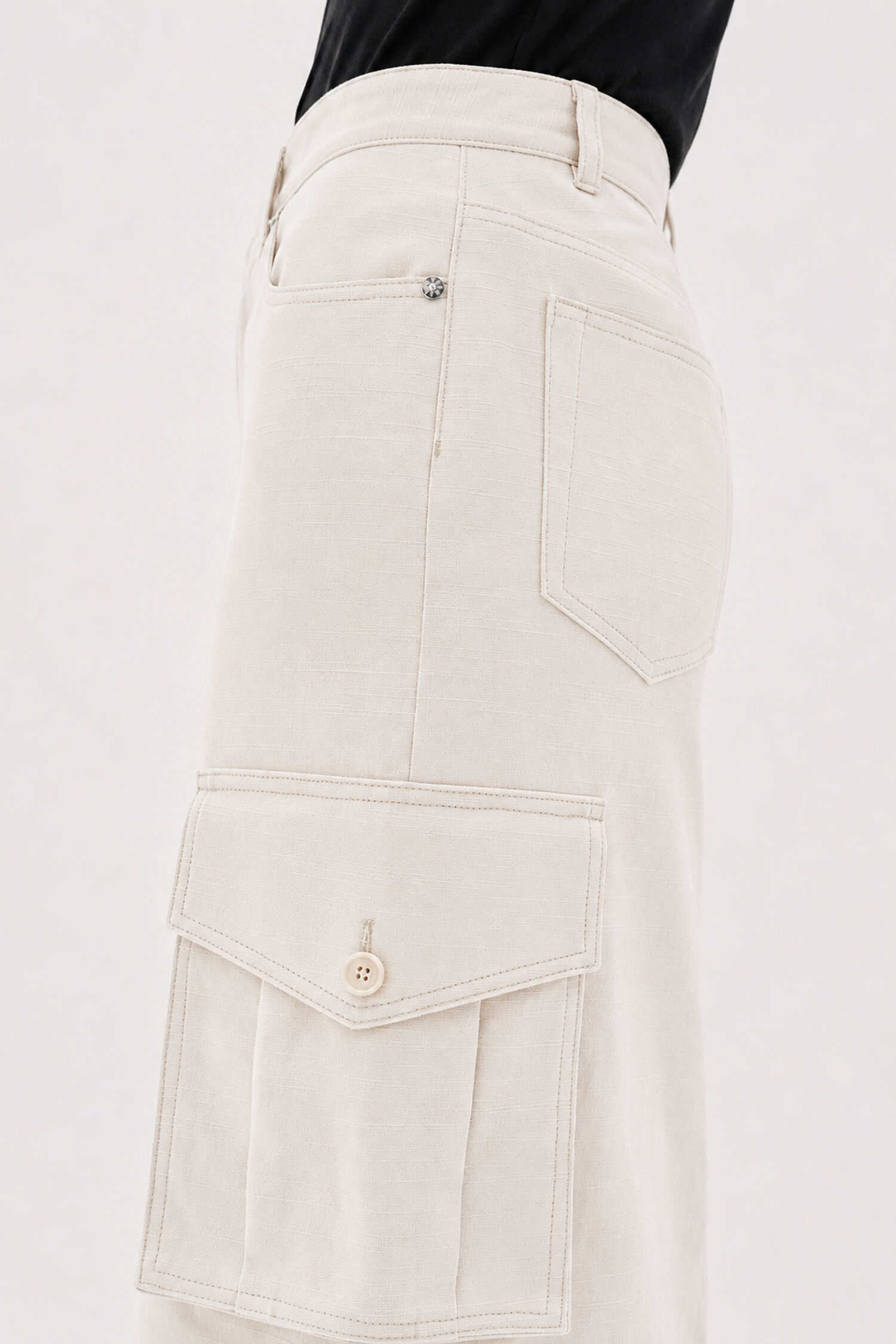 Long Cargo Skirt