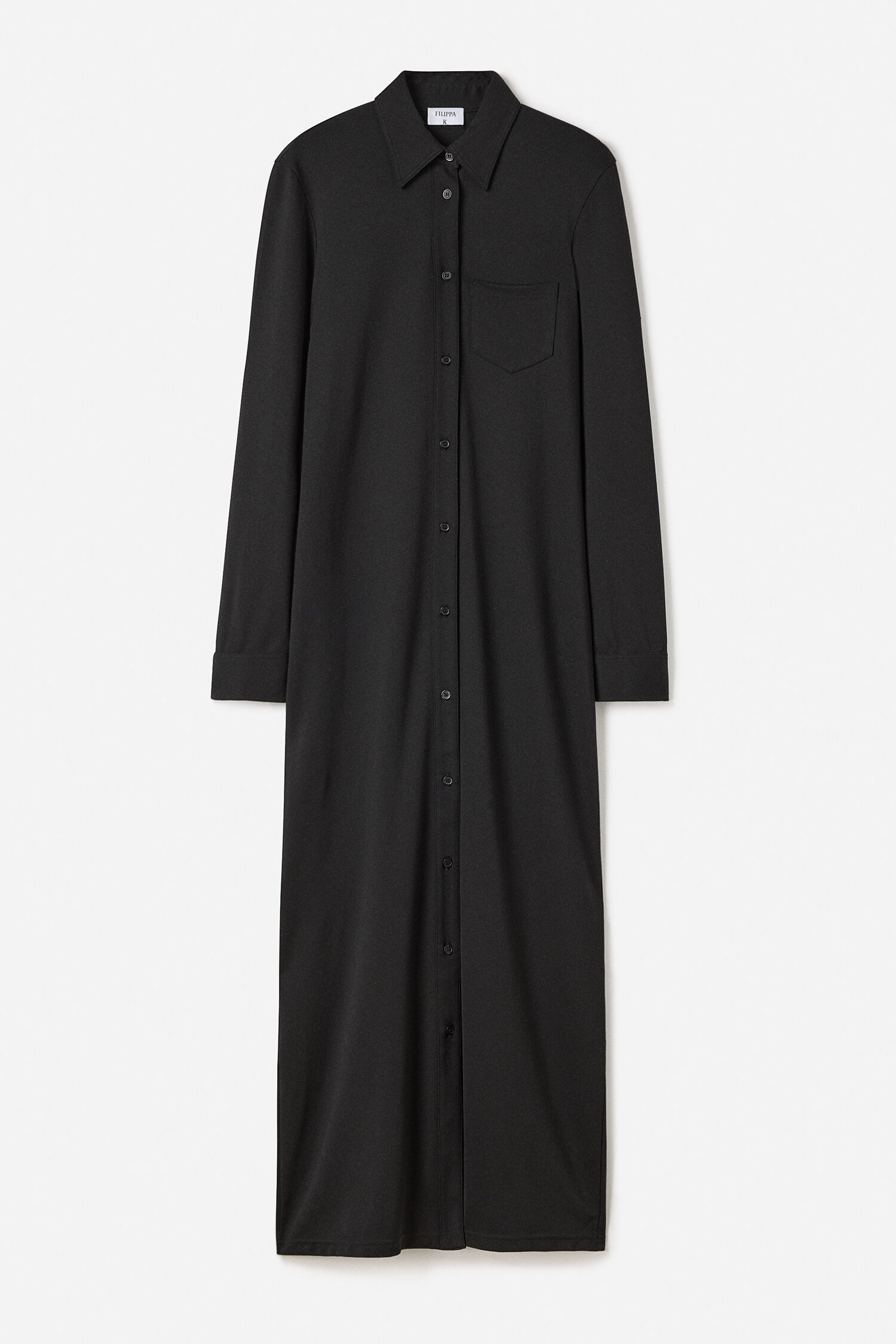 Jersey Shirt Dress