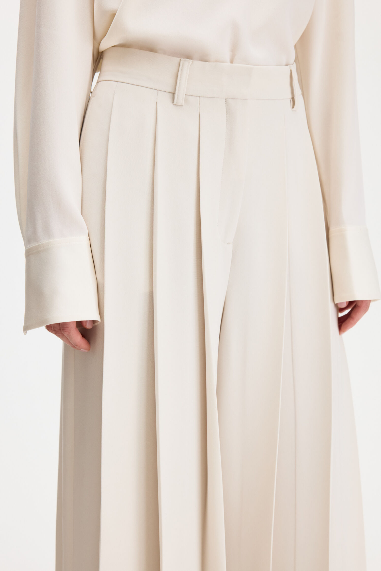 Fully Pleated Trousers
