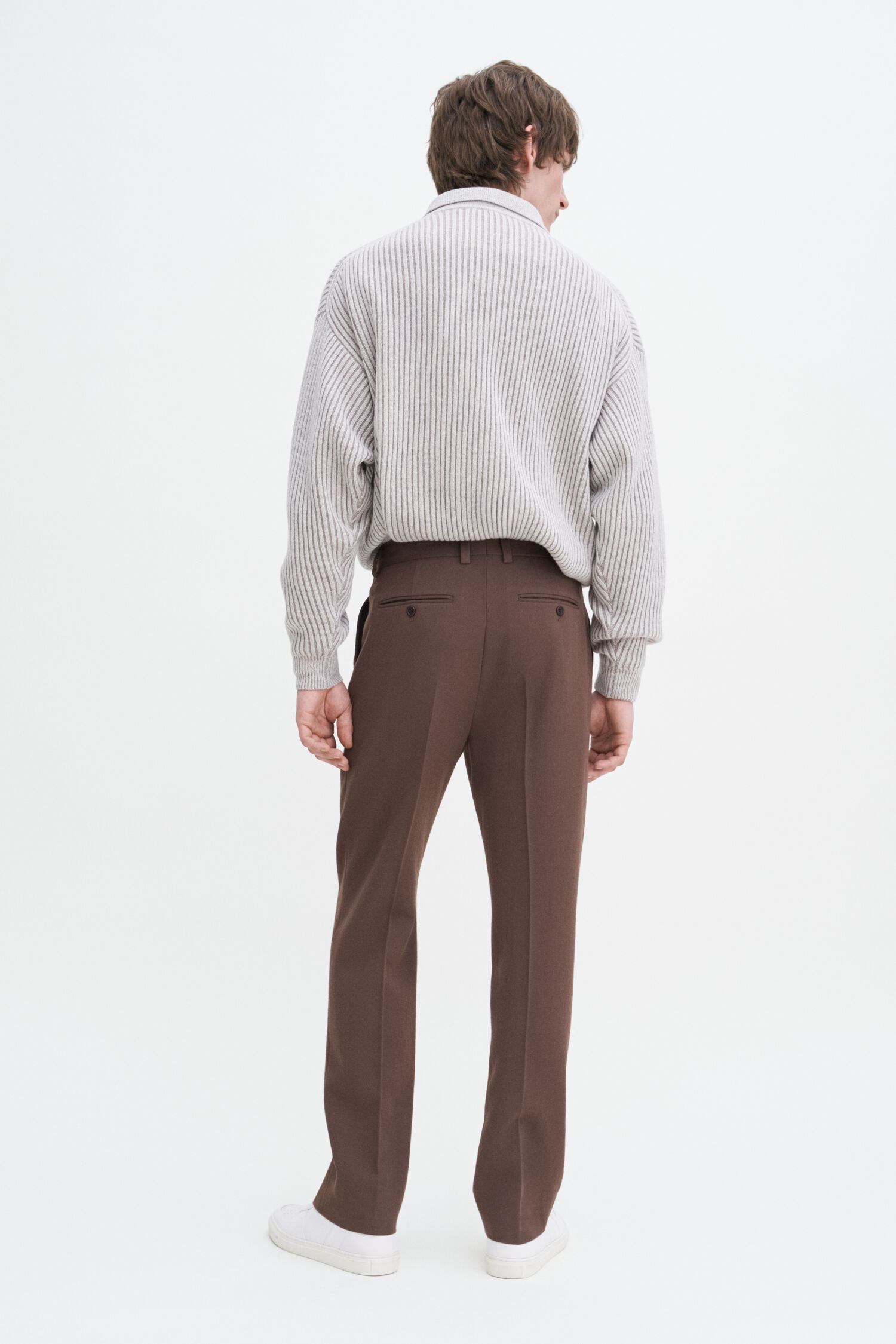 Tapered Tailored Trousers