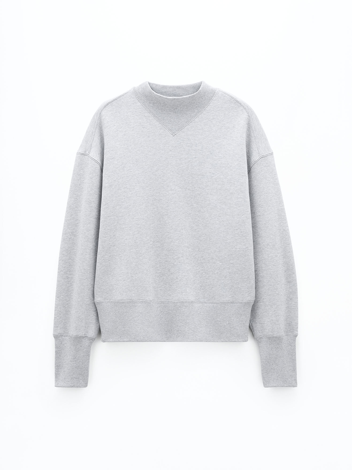 Batwing Sweatshirt Light Grey Mel. Filippa K