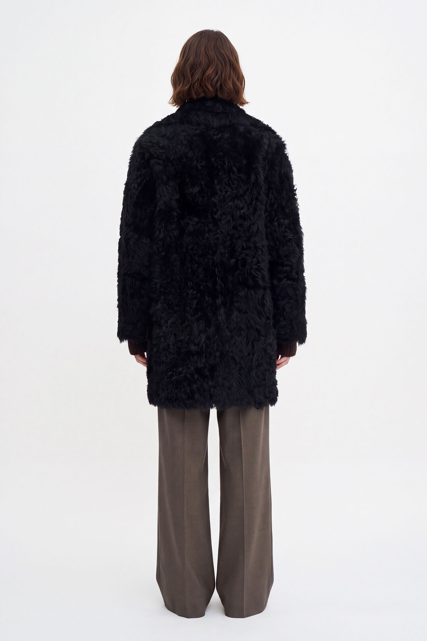 Reversible Shearling Coat