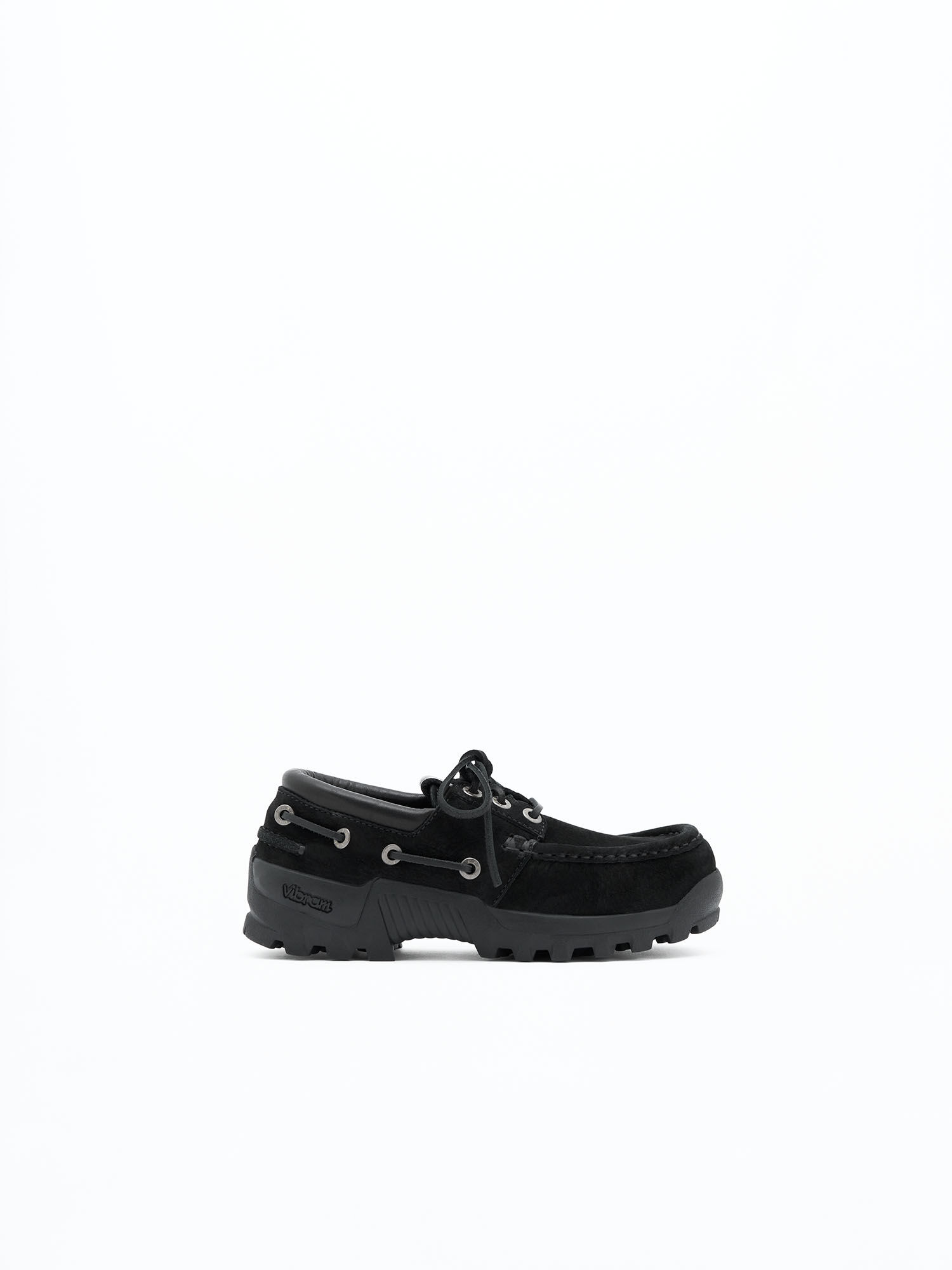 Black boat shop shoes