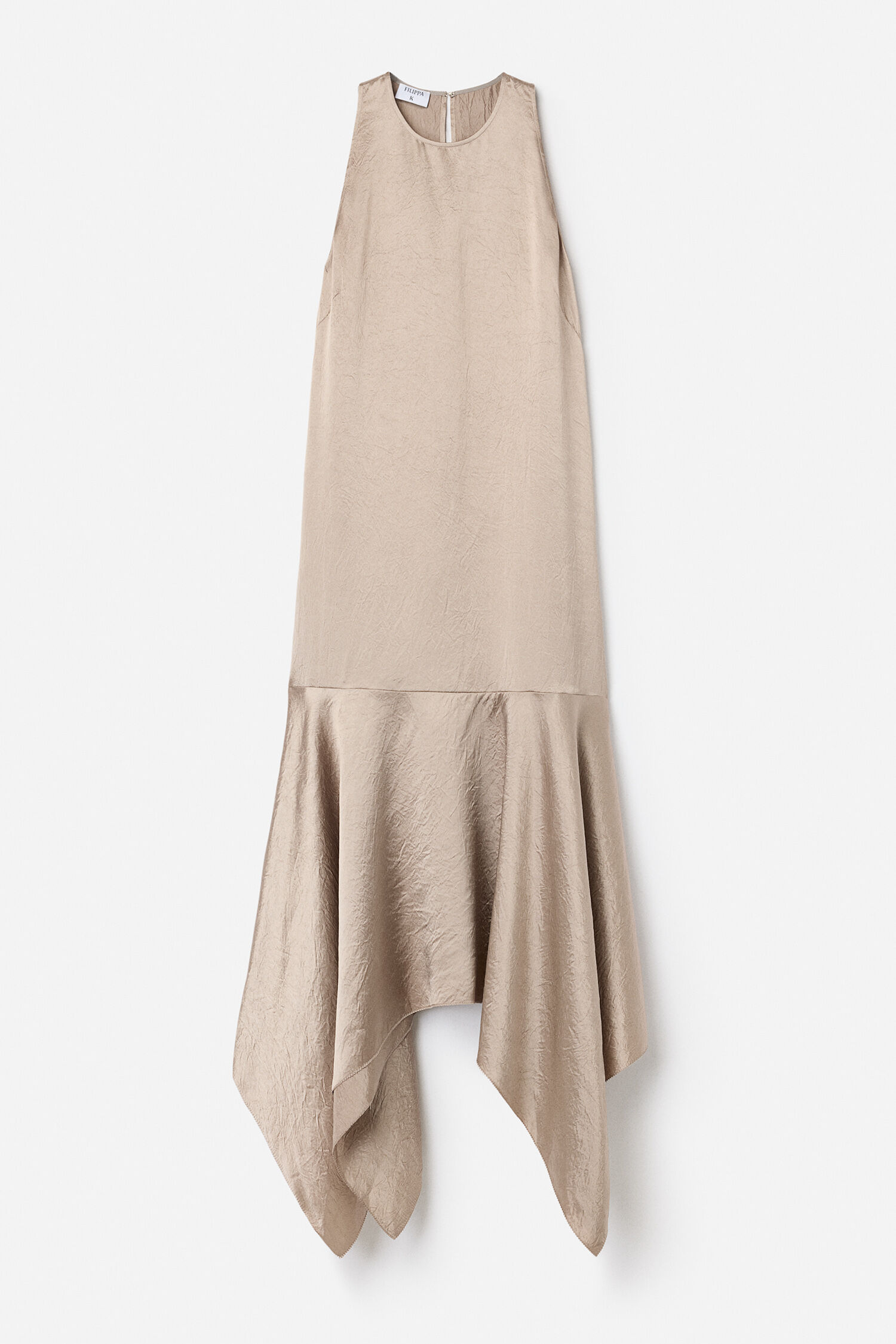 Scarf Hem Dress