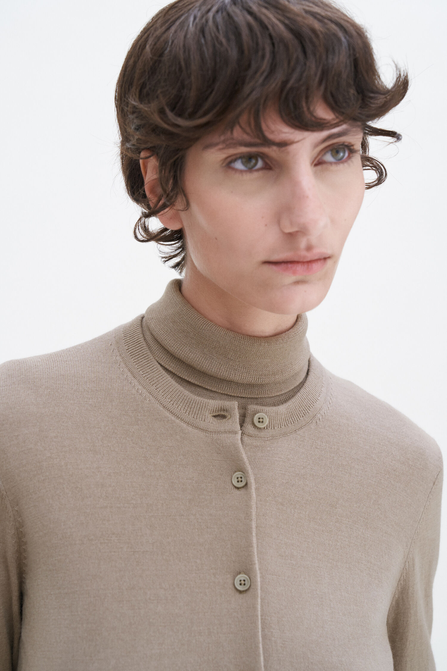 Merino Short Cardigan