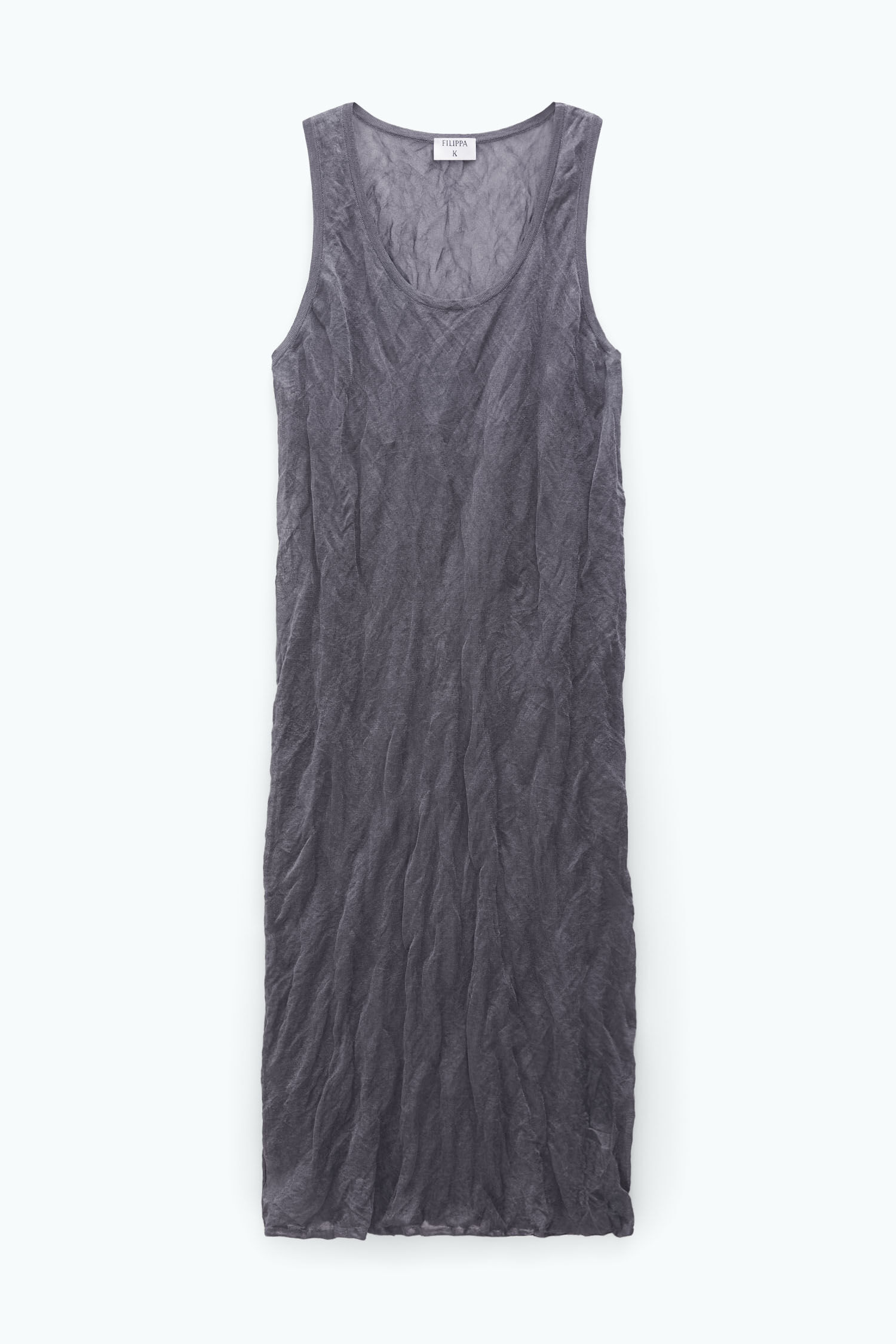 Crinkled Dress Dark Grey Filippa K