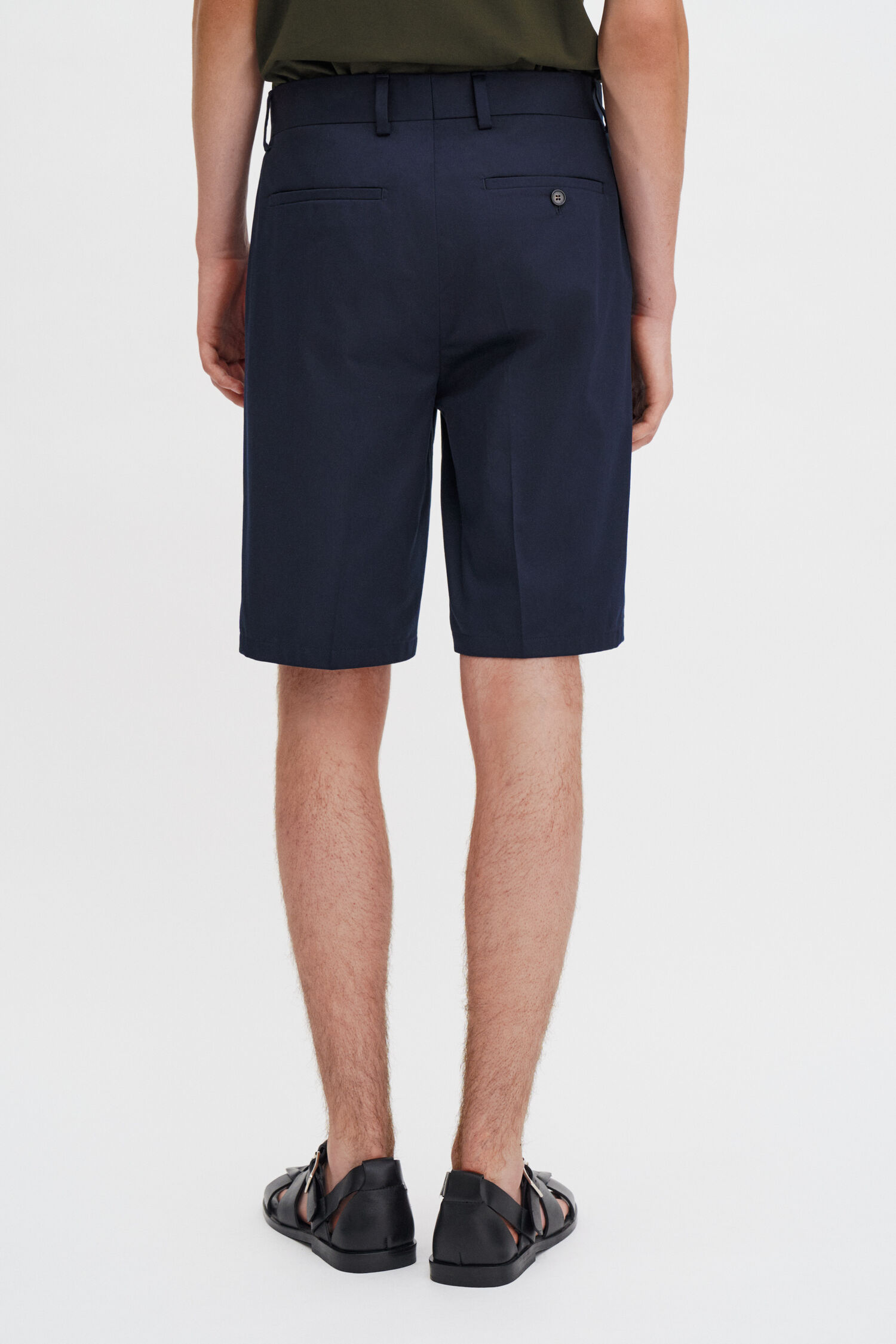 Tailored Cotton Chino Shorts