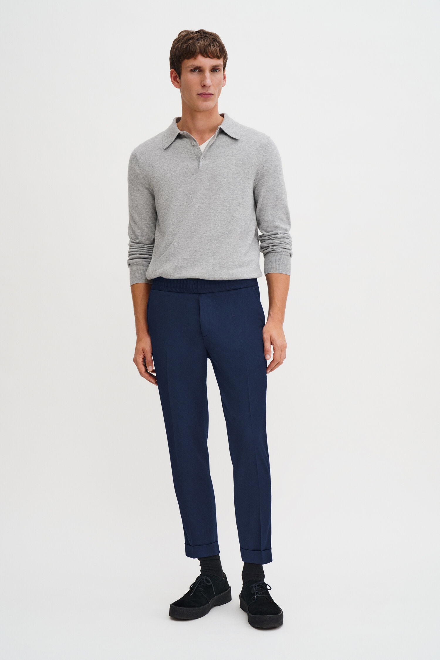 Terry Cropped Trousers