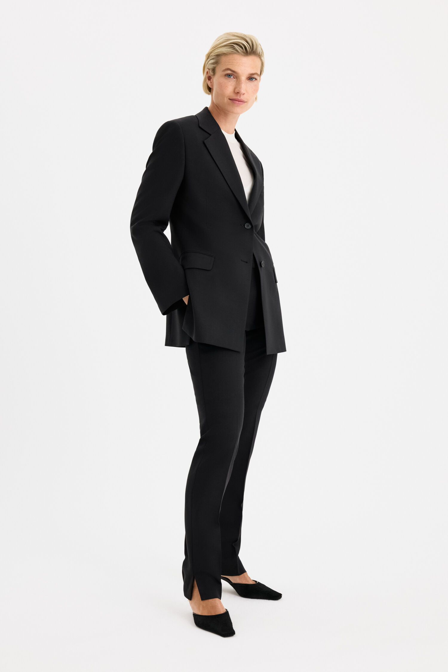 Slit Blazer