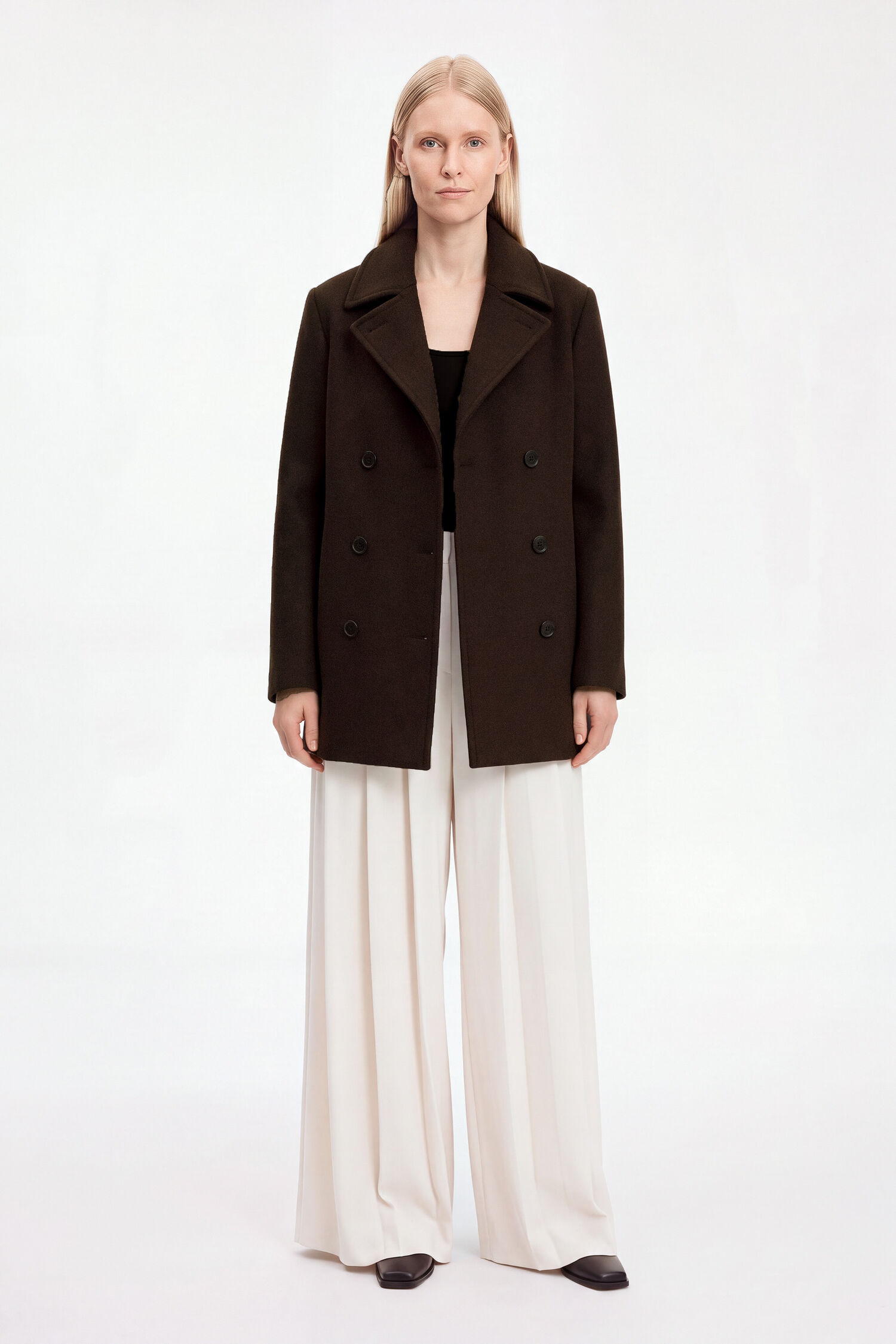 Amelia Doubl&eacute; Peacoat