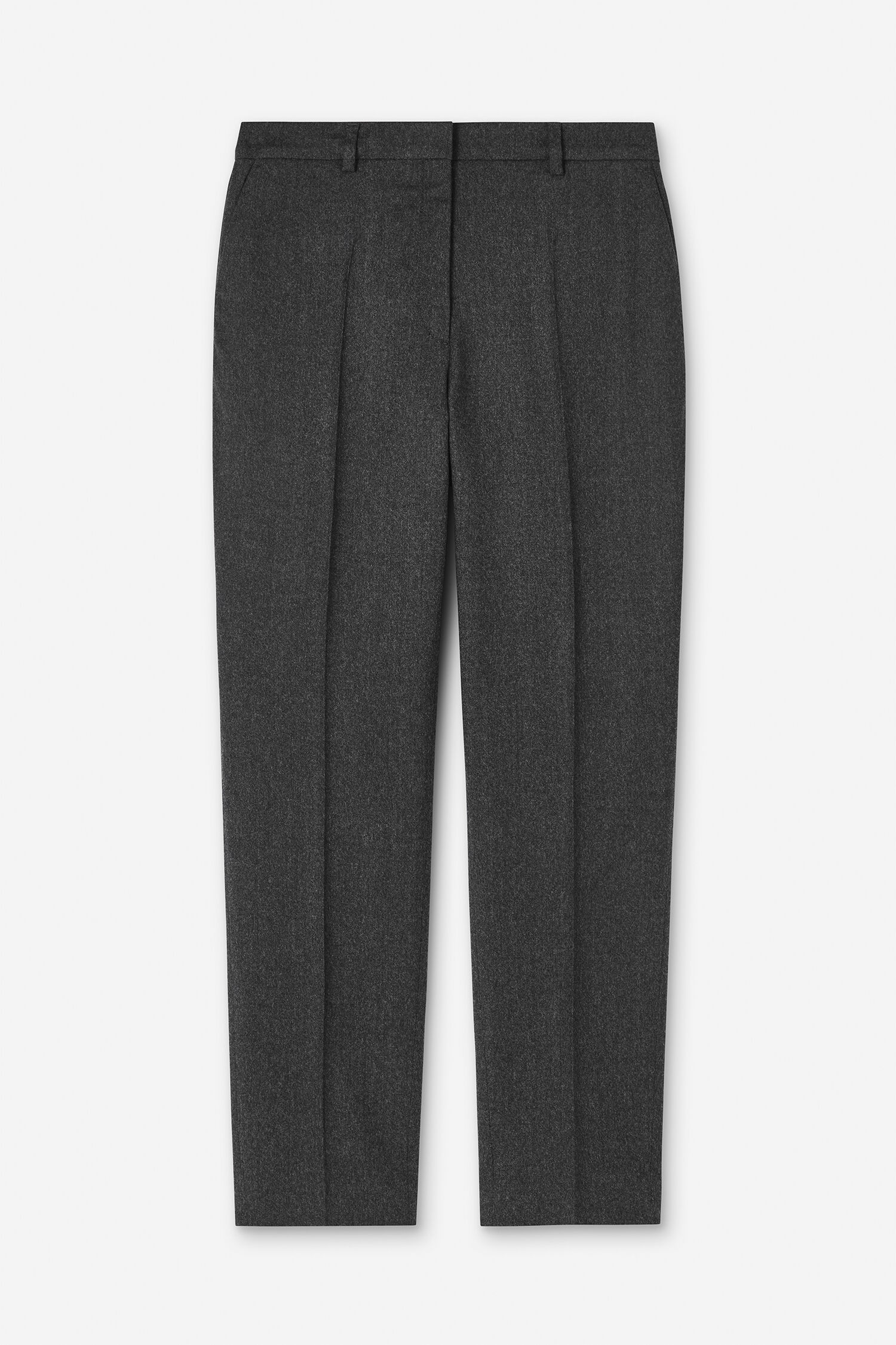 Emma Cropped Flannel Trousers