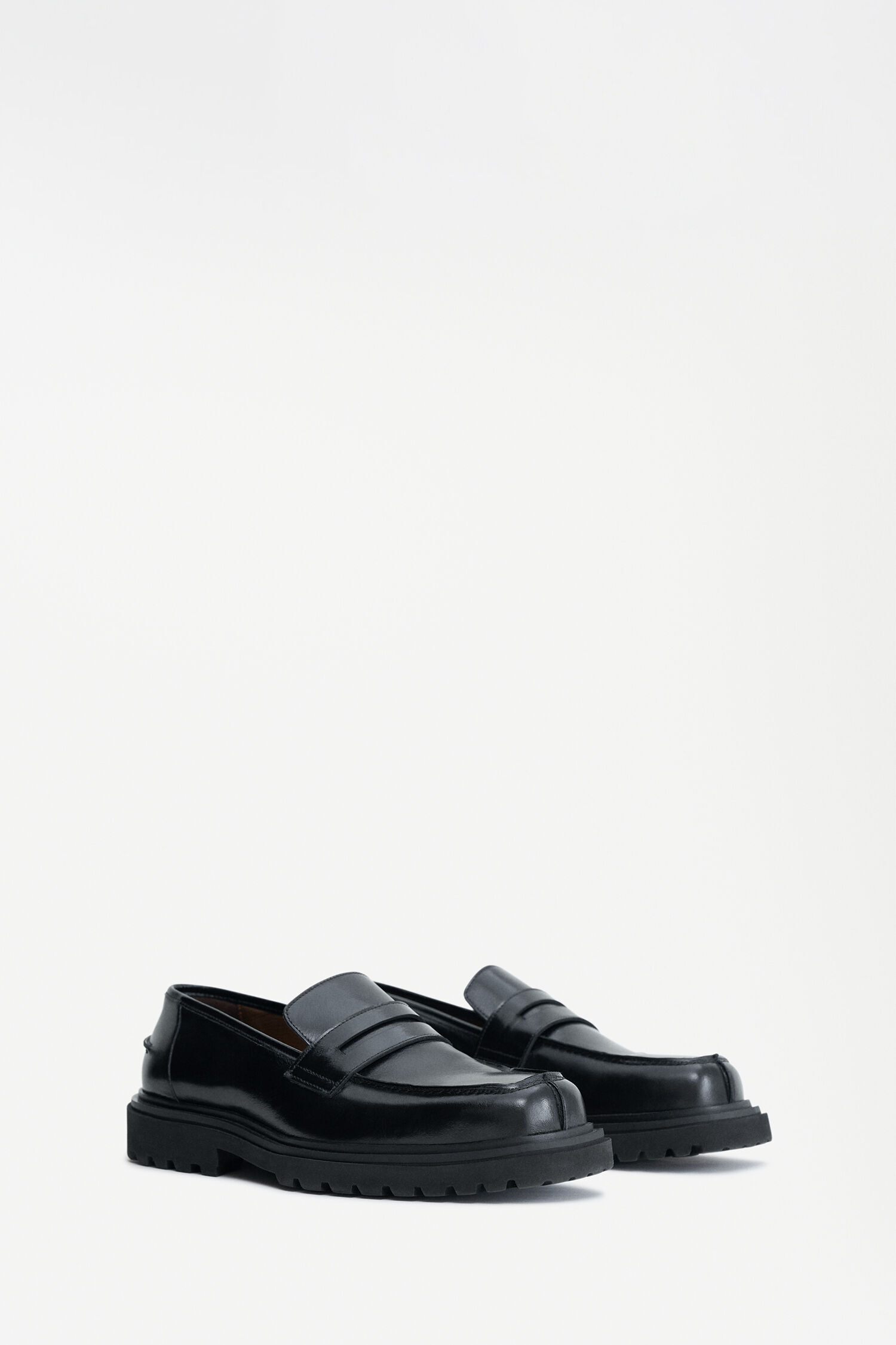 Penny Leather Loafers