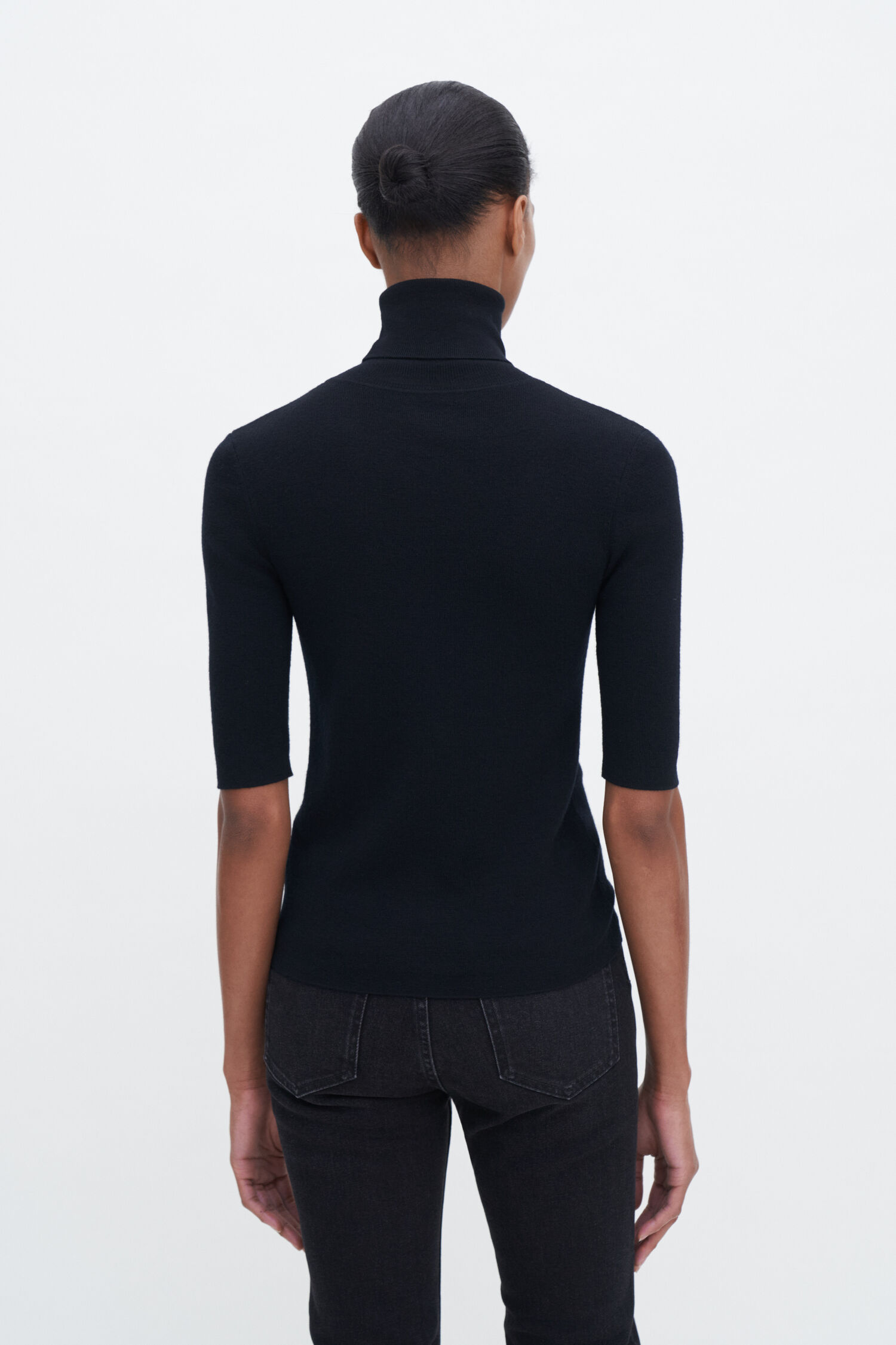 Merino Elbow Sleeve Top