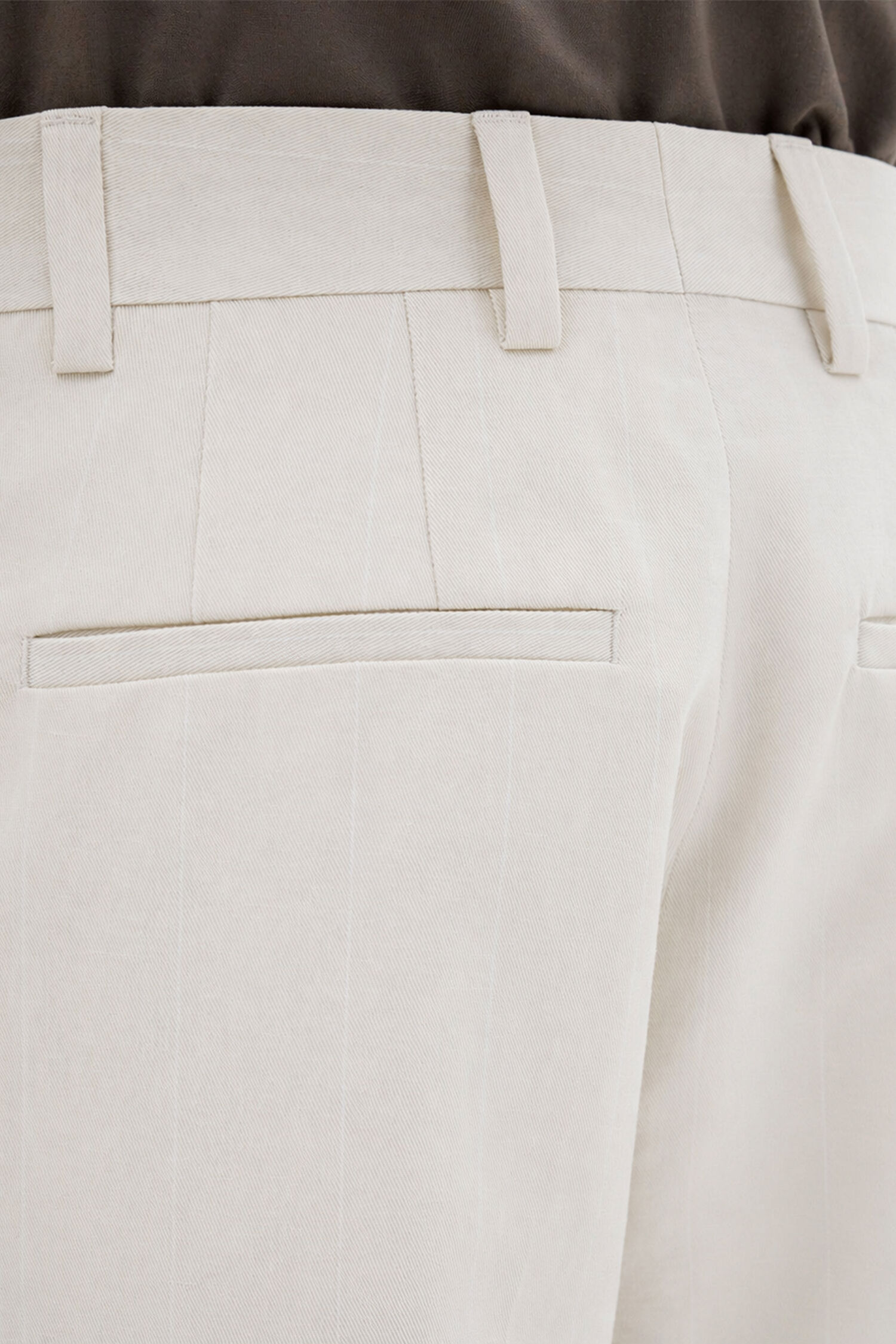 Relaxed Pinstripe Shorts