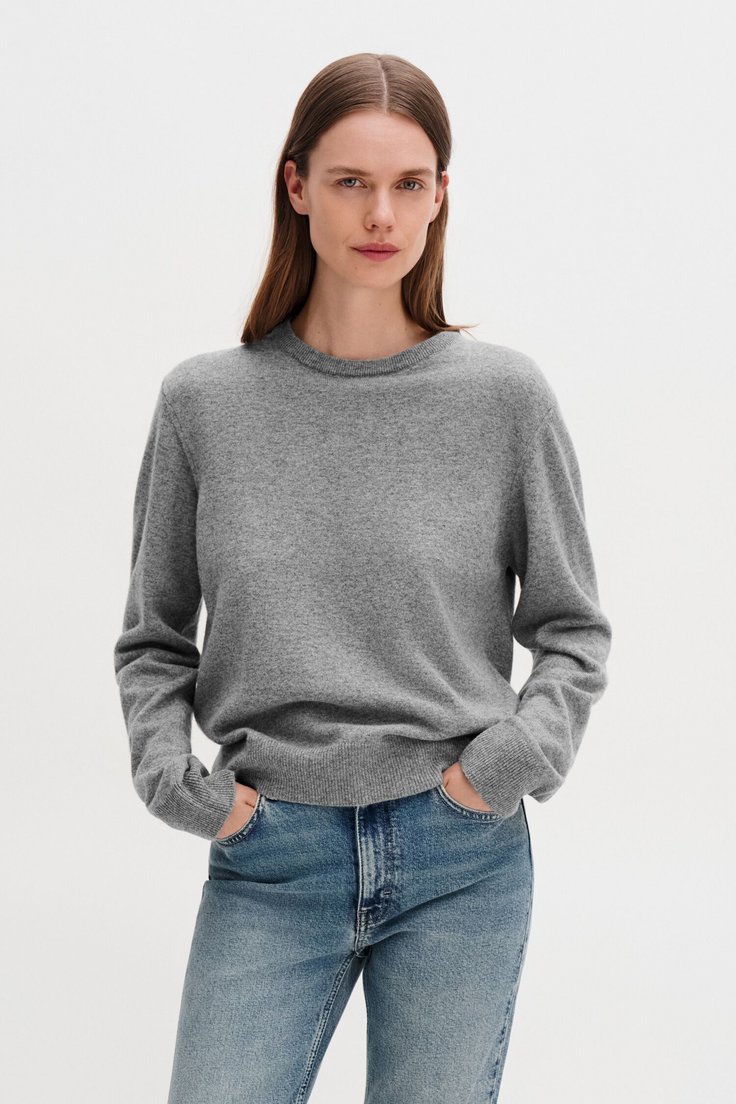 Soft Wool Crewneck Sweater