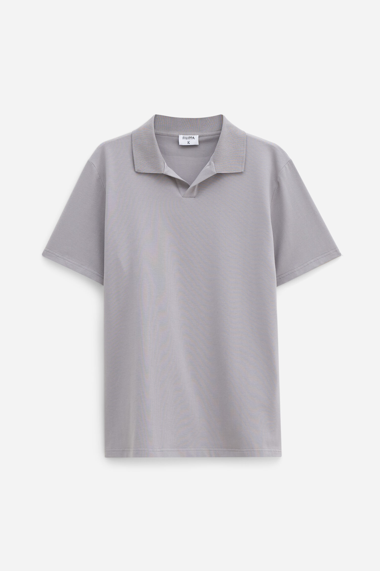 Stretch Cotton Polo T-Shirt