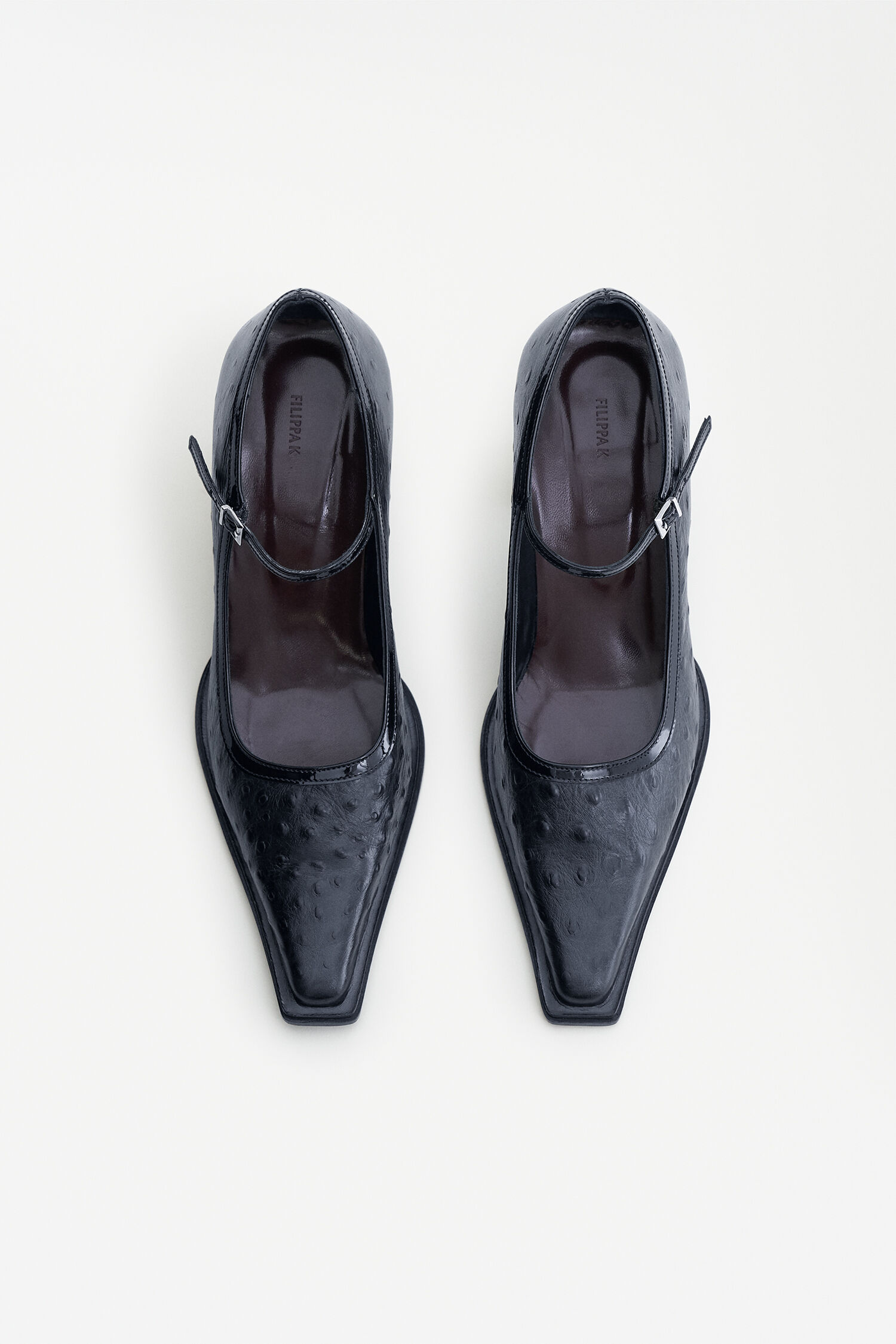 Grey mary jane heels outlet
