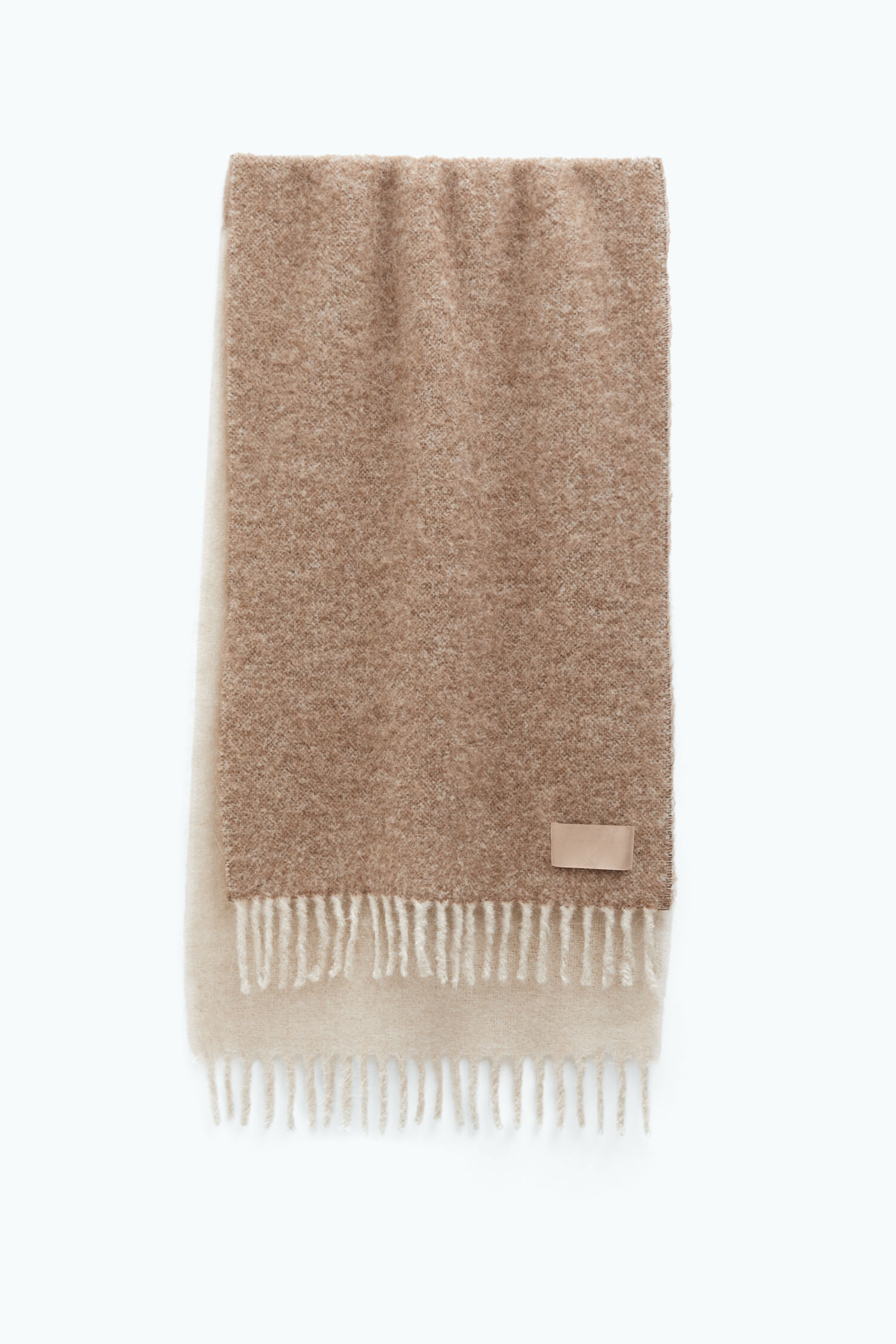 Boucle Colour Block Scarf Beige Filippa K
