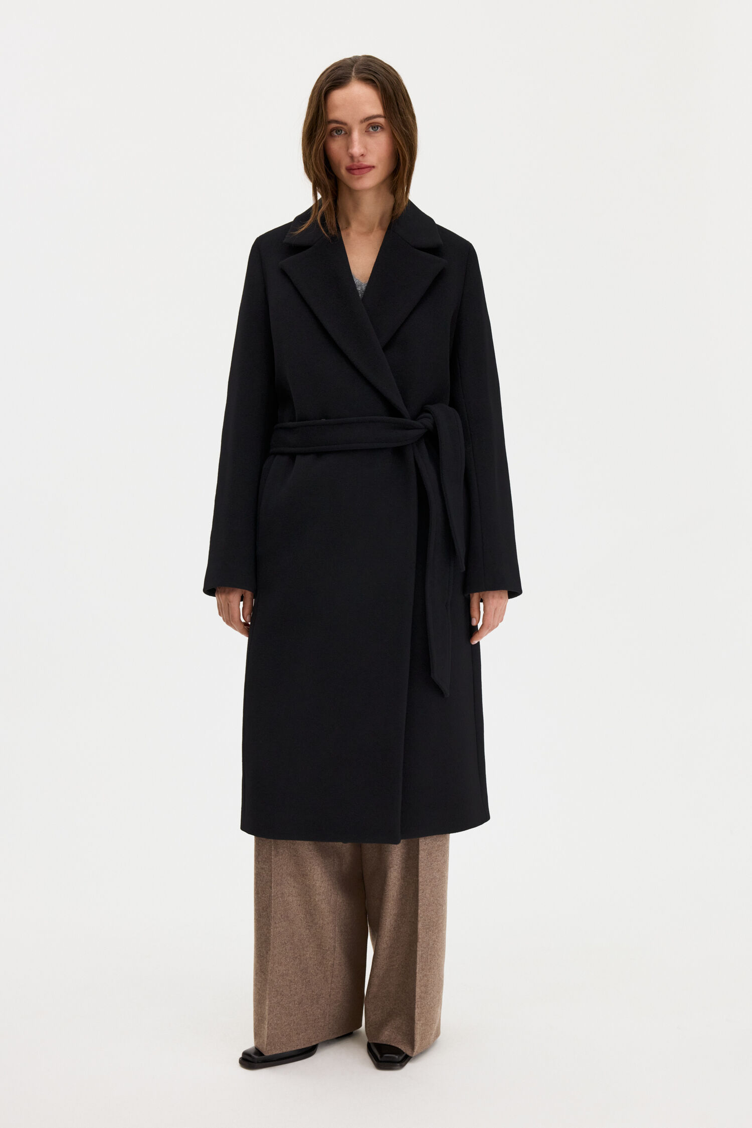 Charlotte Wool Belted Coat