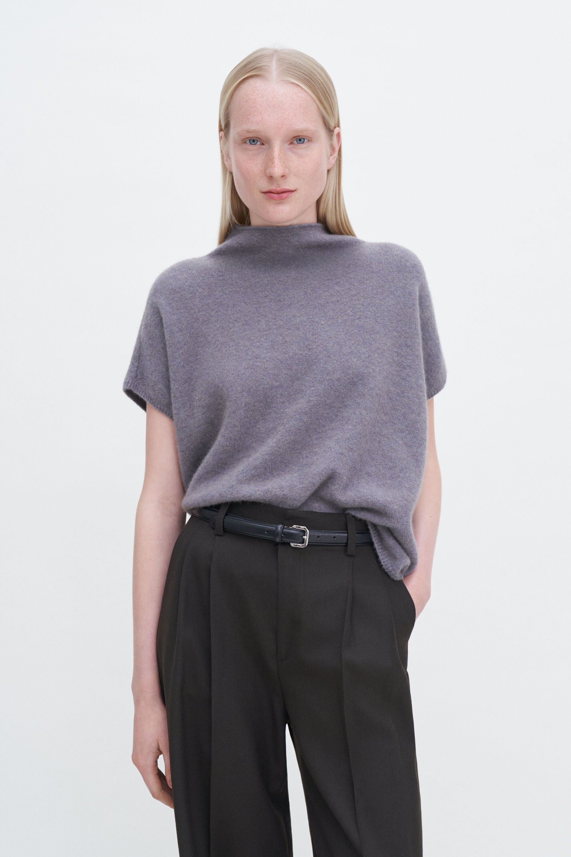 Ximena Sweater - Fog Blue | FILIPPA K