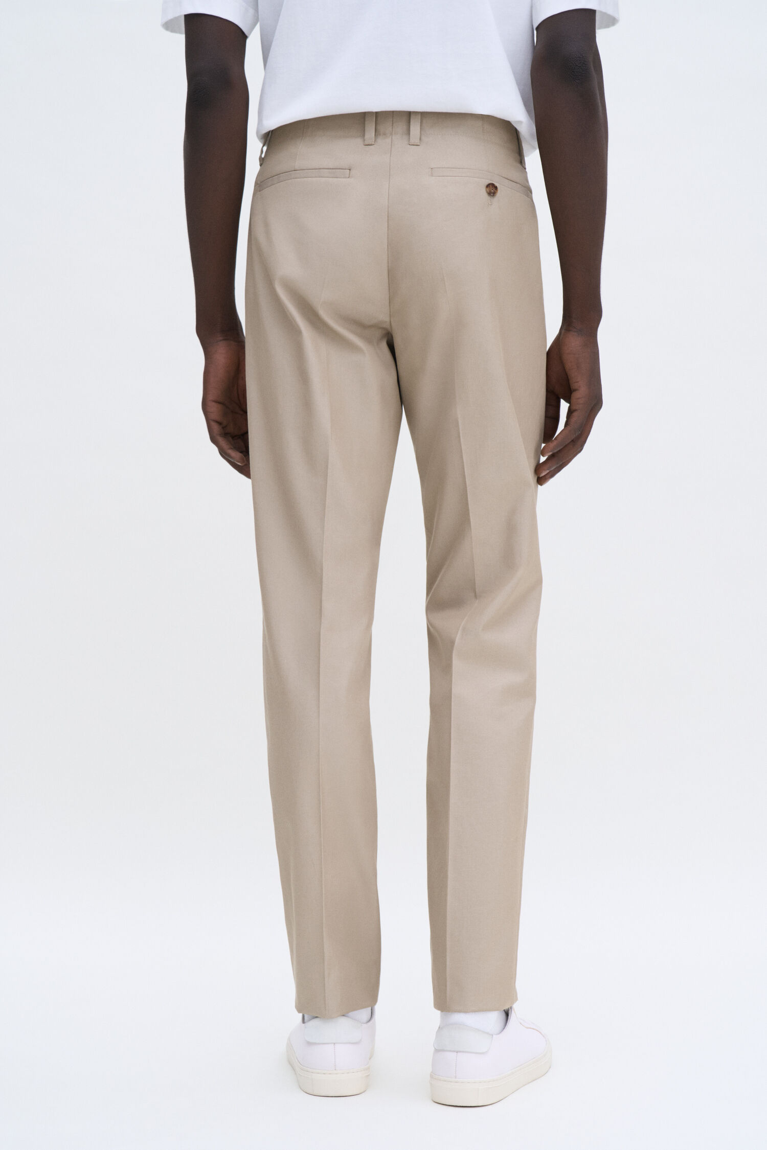 Cotton Tailored Trousers