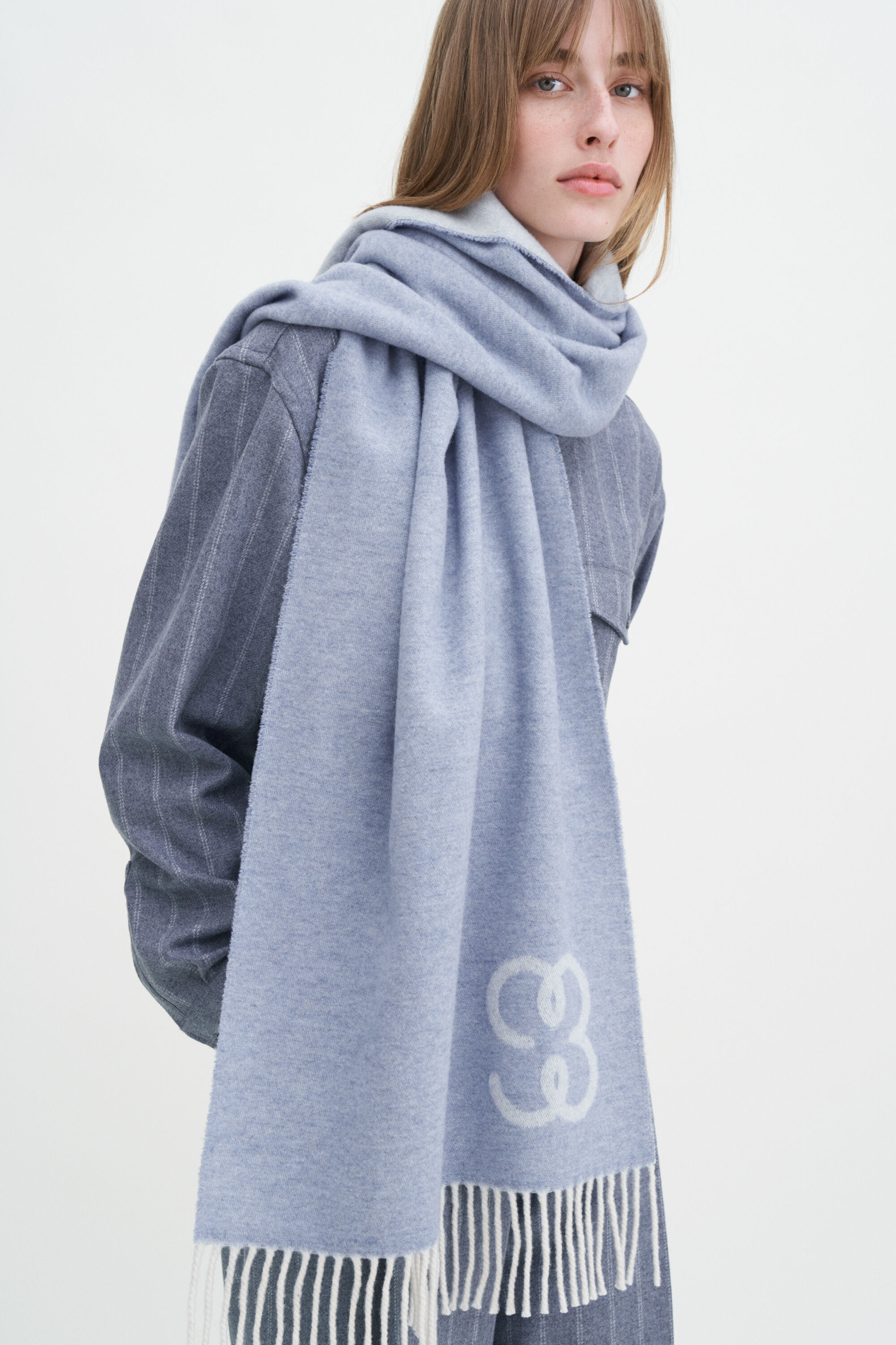 Monogram Scarf