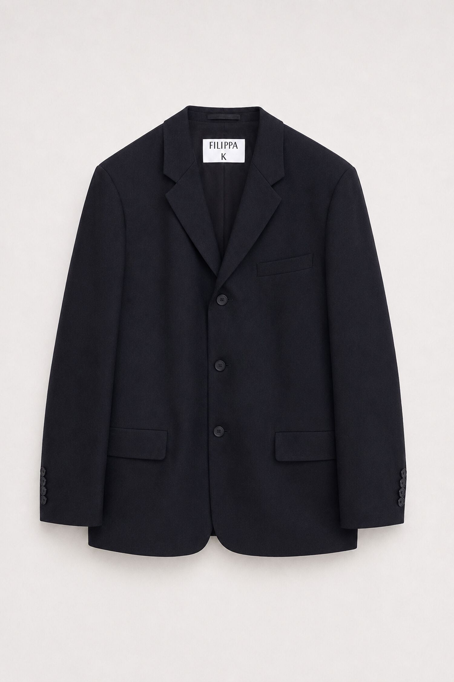 Single Breasted Wool Blazer