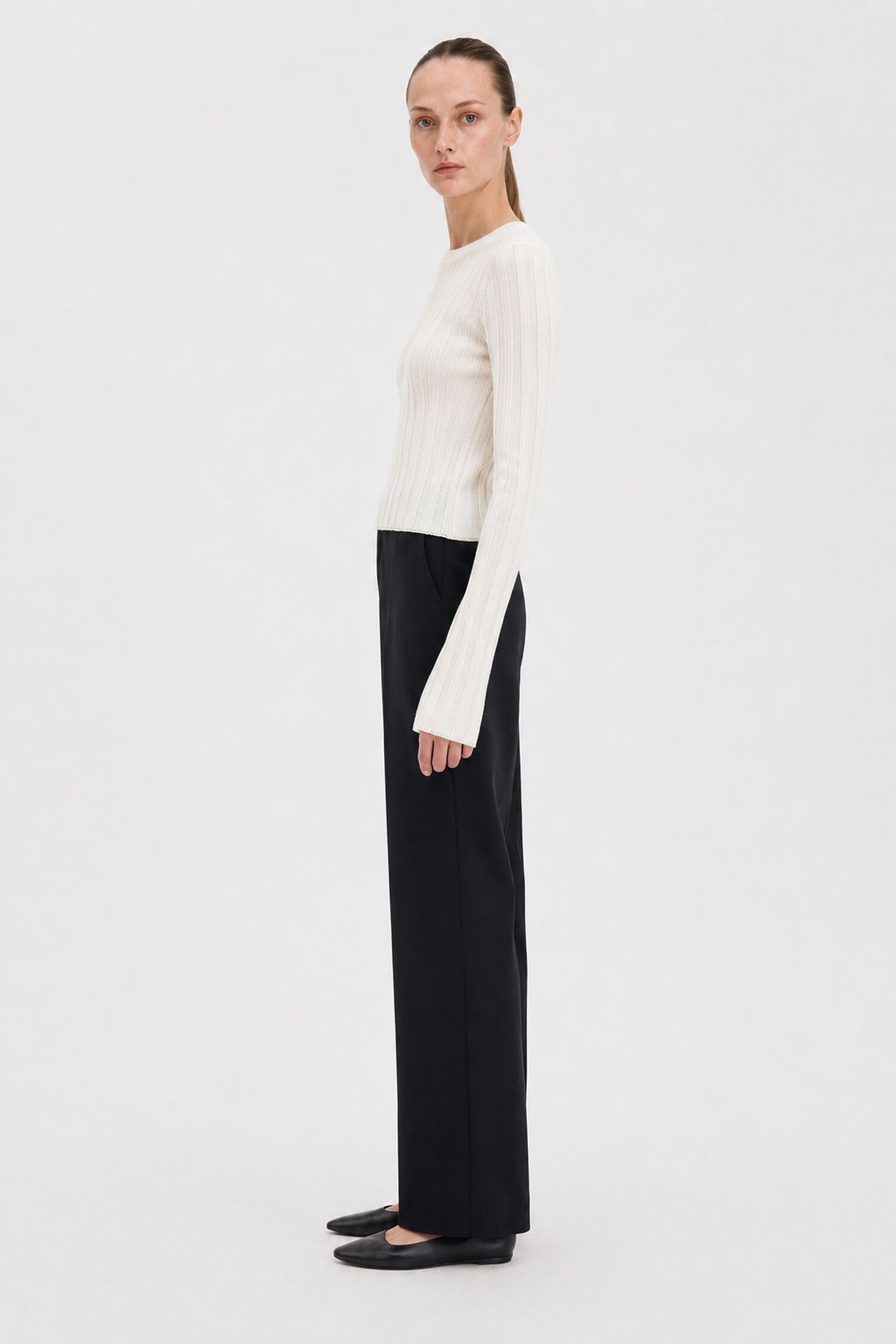 Cara Flannel Trousers