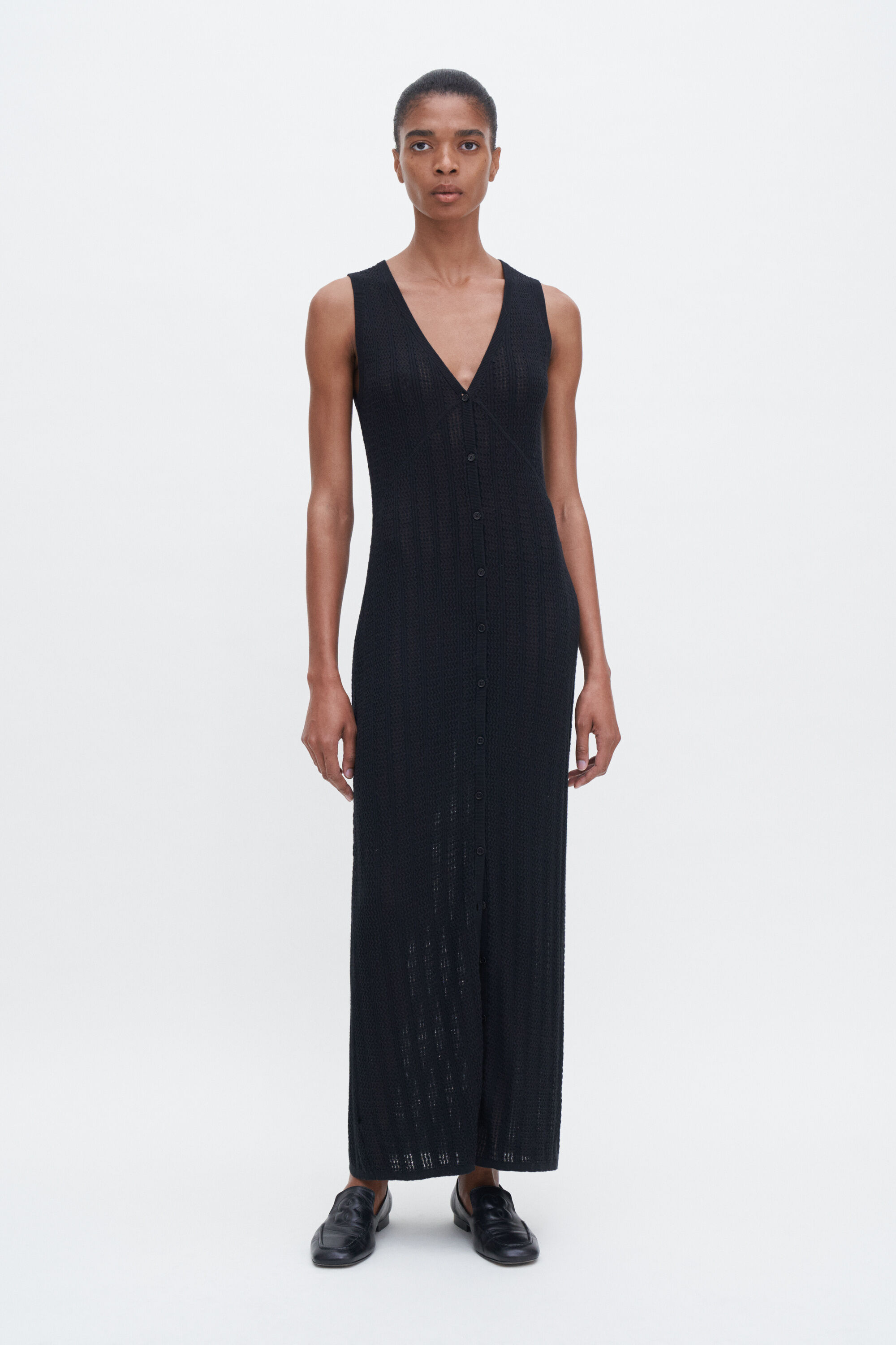 【関税込み】Filippa K ブラック スリップ マキシドレス Dresses | Woman | Filippa K
