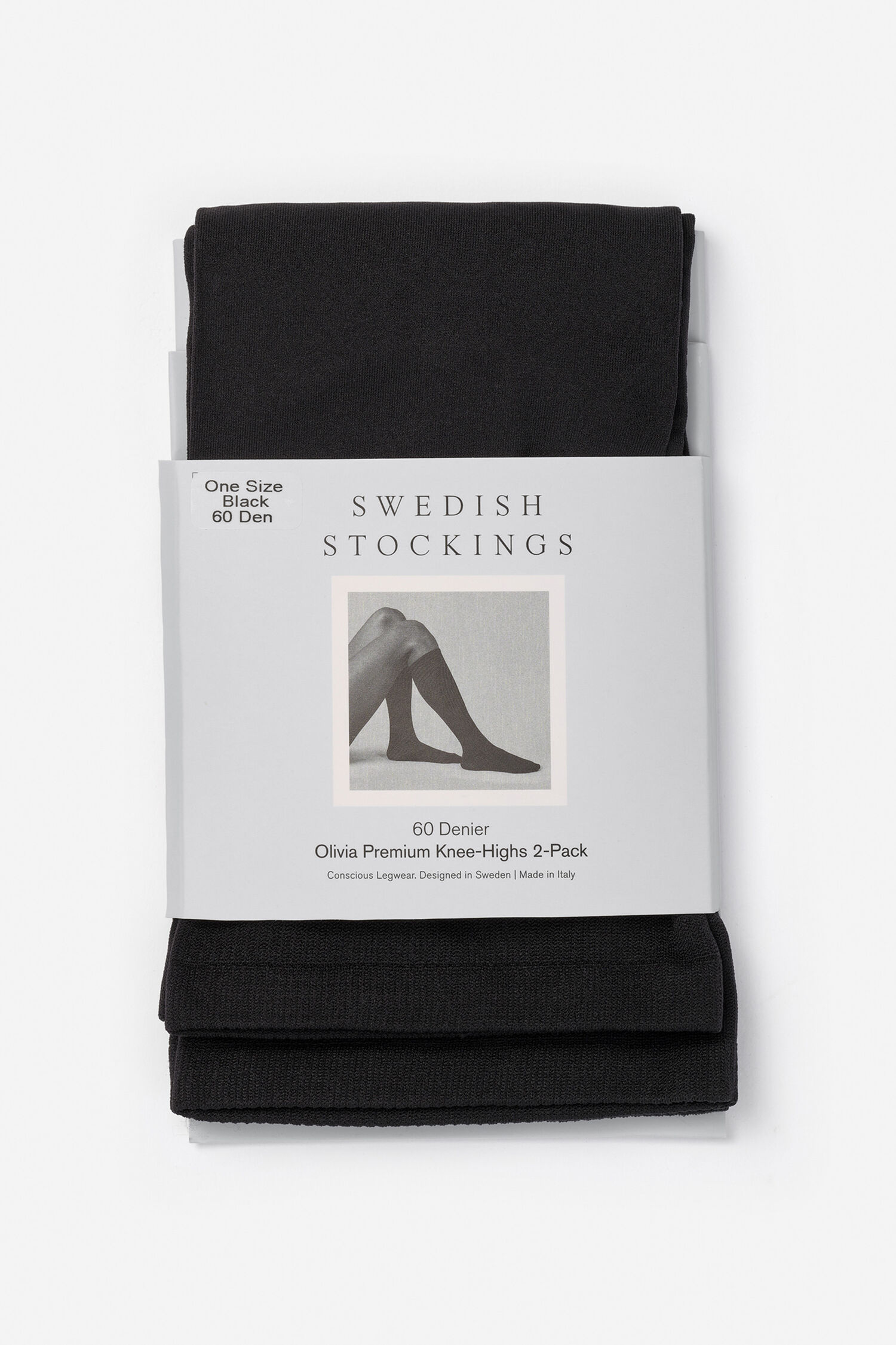 2-pack Olivia Premium Knee-Hig