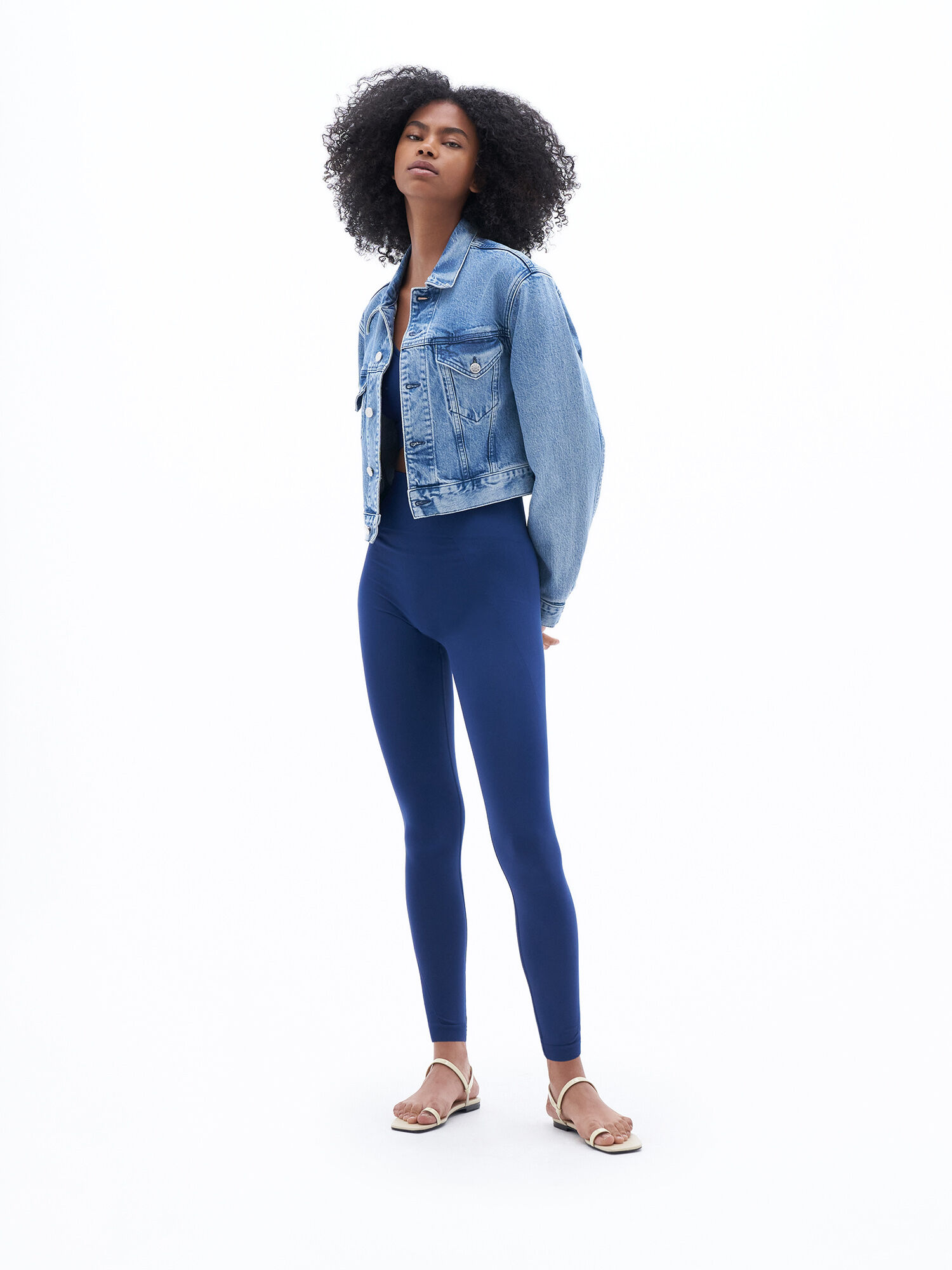 High Seamless Leggings Ocean Blue Filippa K
